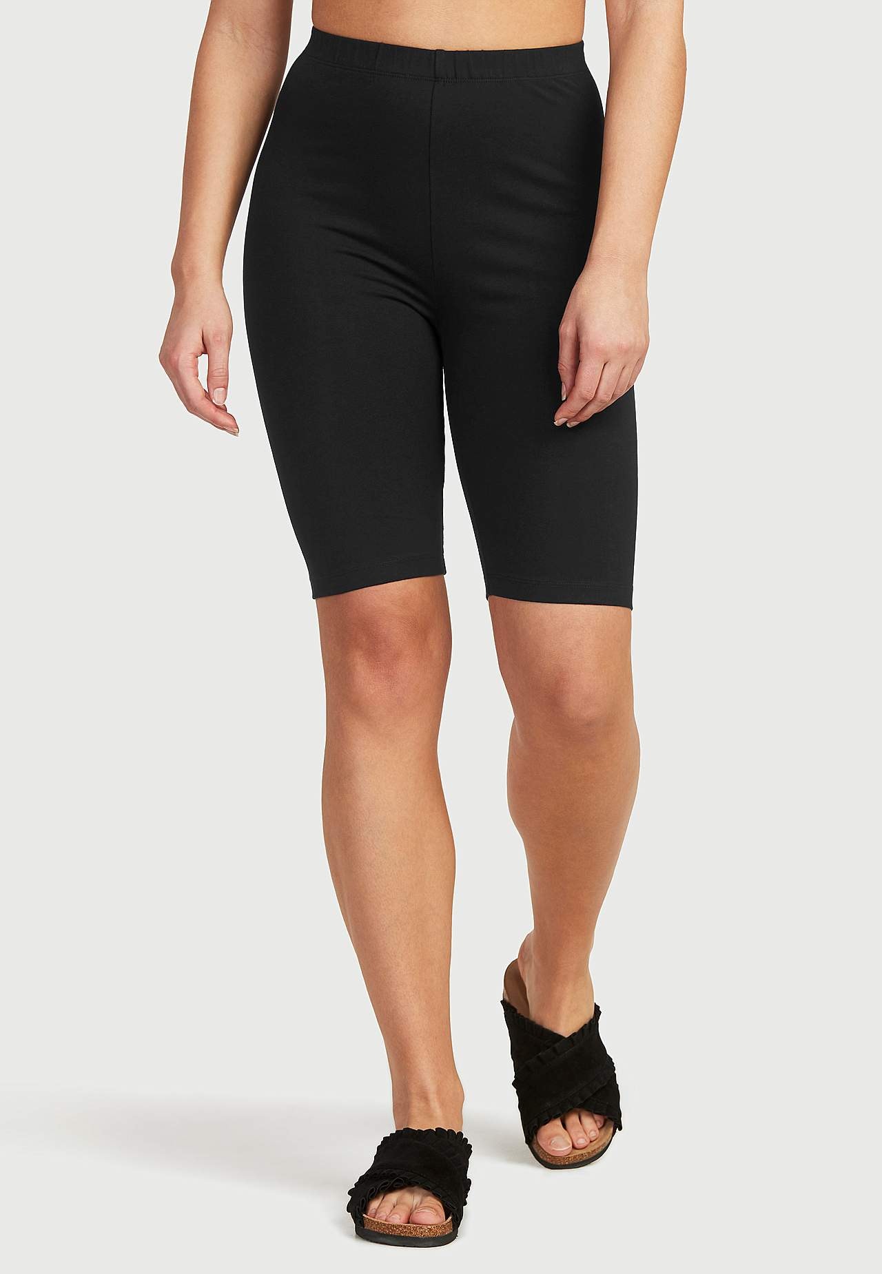 Komfortable cykelshorts i økologisk bomuld Tindra 2-pack