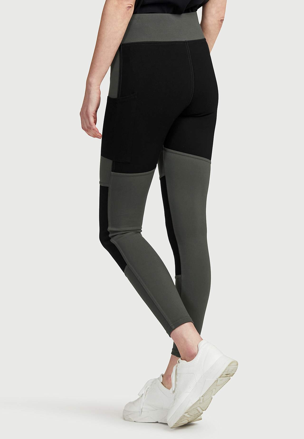 Leggings med sidelommer