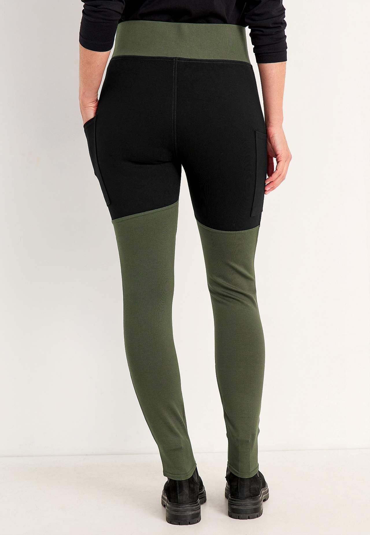 Leggings med sidelommer