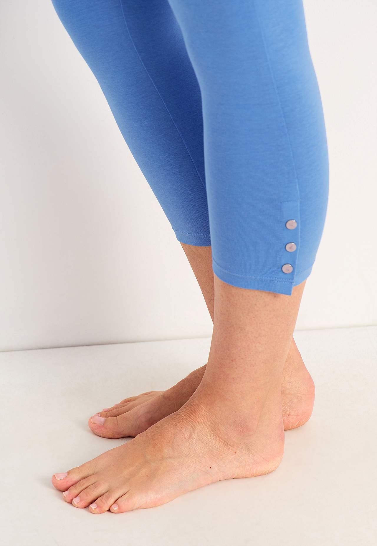 Capri leggings med dejlige knapdetaljer Milly 2-pack