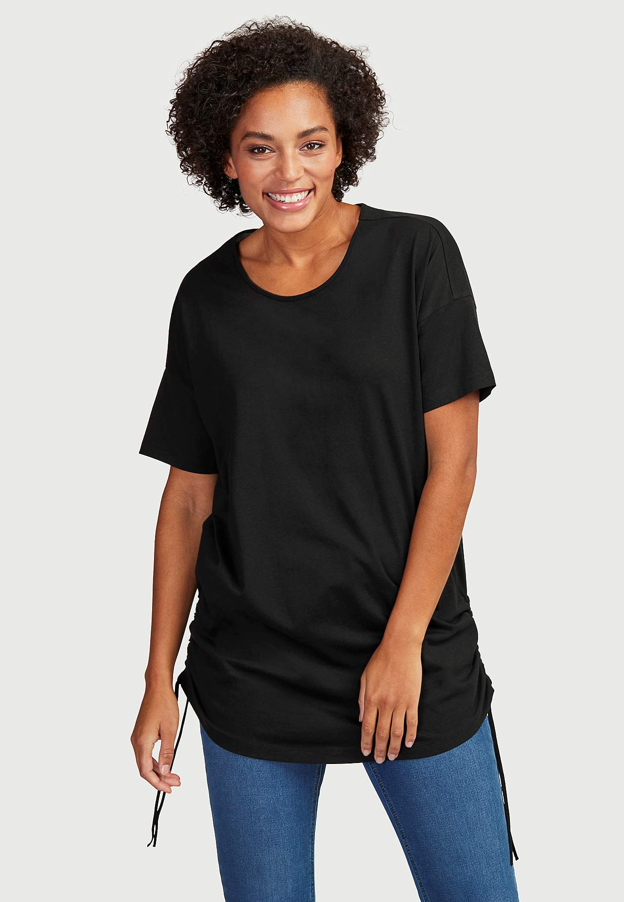 Lang jerseytop Vilde 2-pack