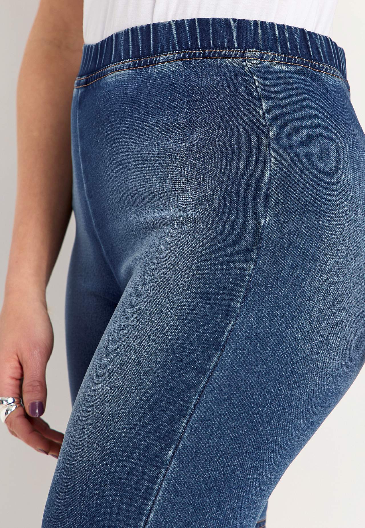 Cykelshorts i denim