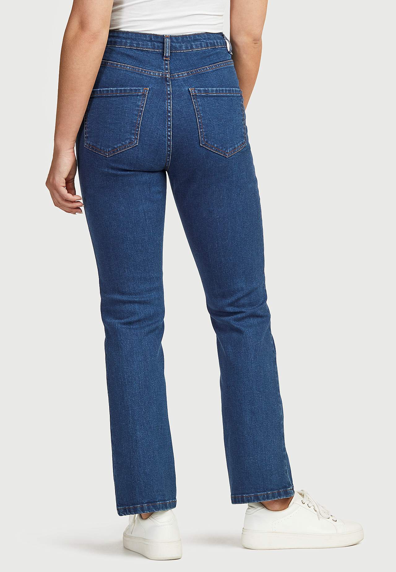 Lige jeans i økologisk bomuld Nissan
