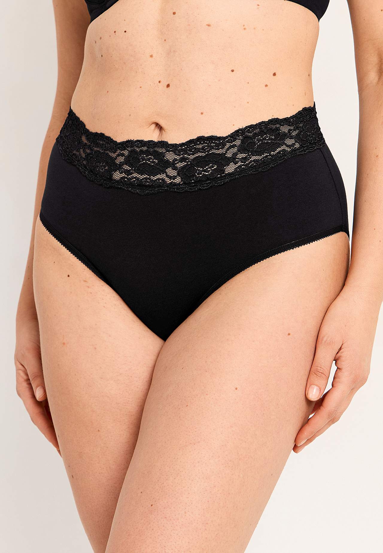 Miditrusse i bomuld 4-pack