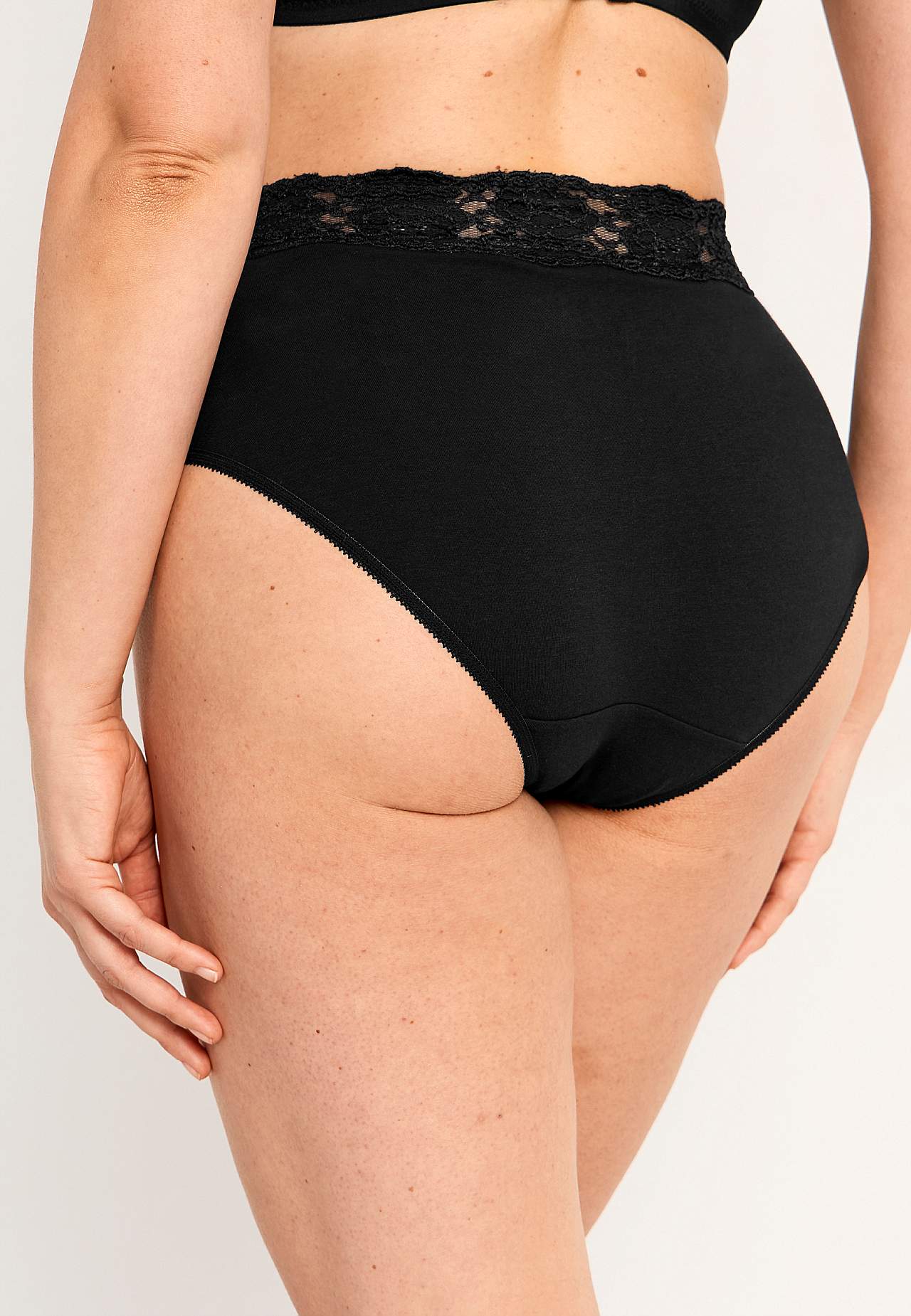 Miditrusse i bomuld 4-pack