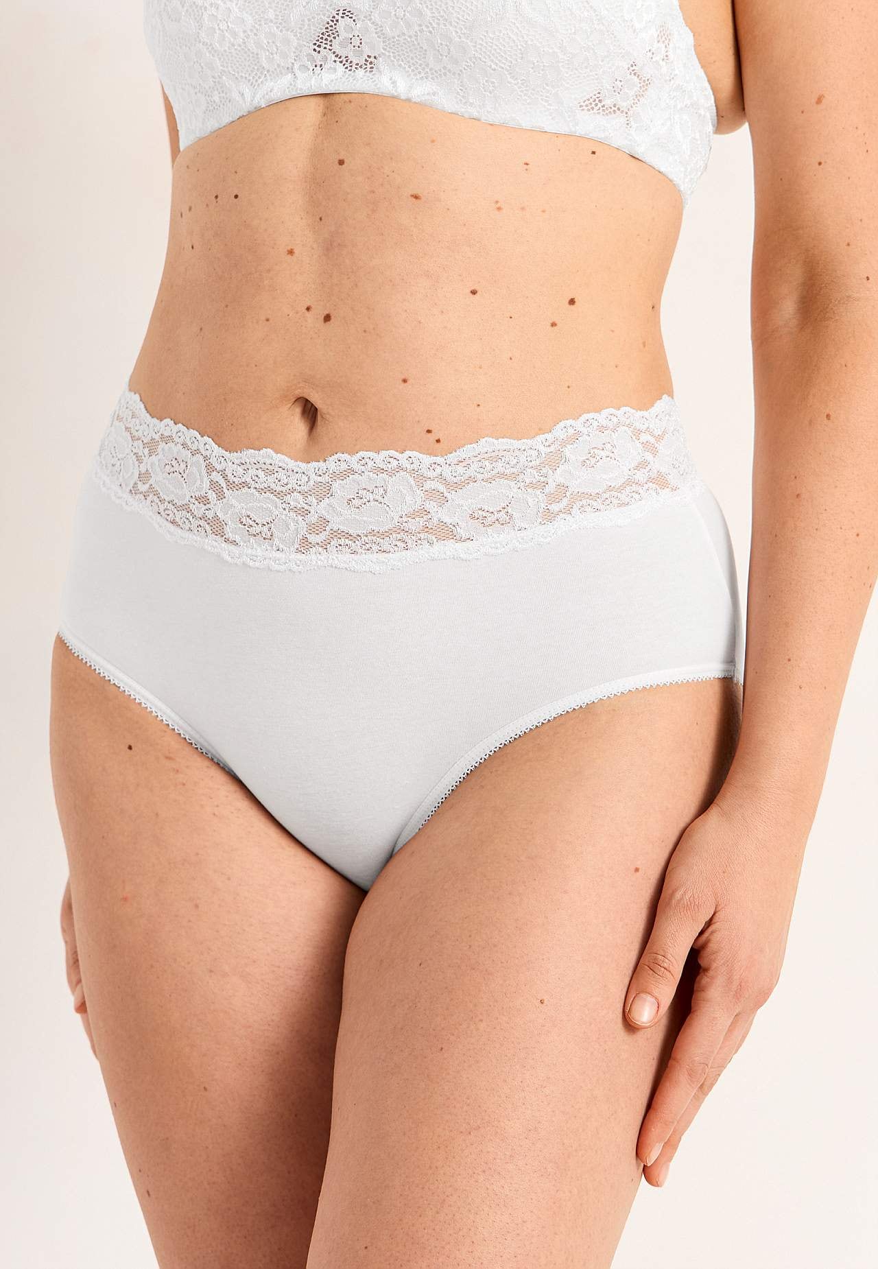 Miditrusse i bomuld 4-pack