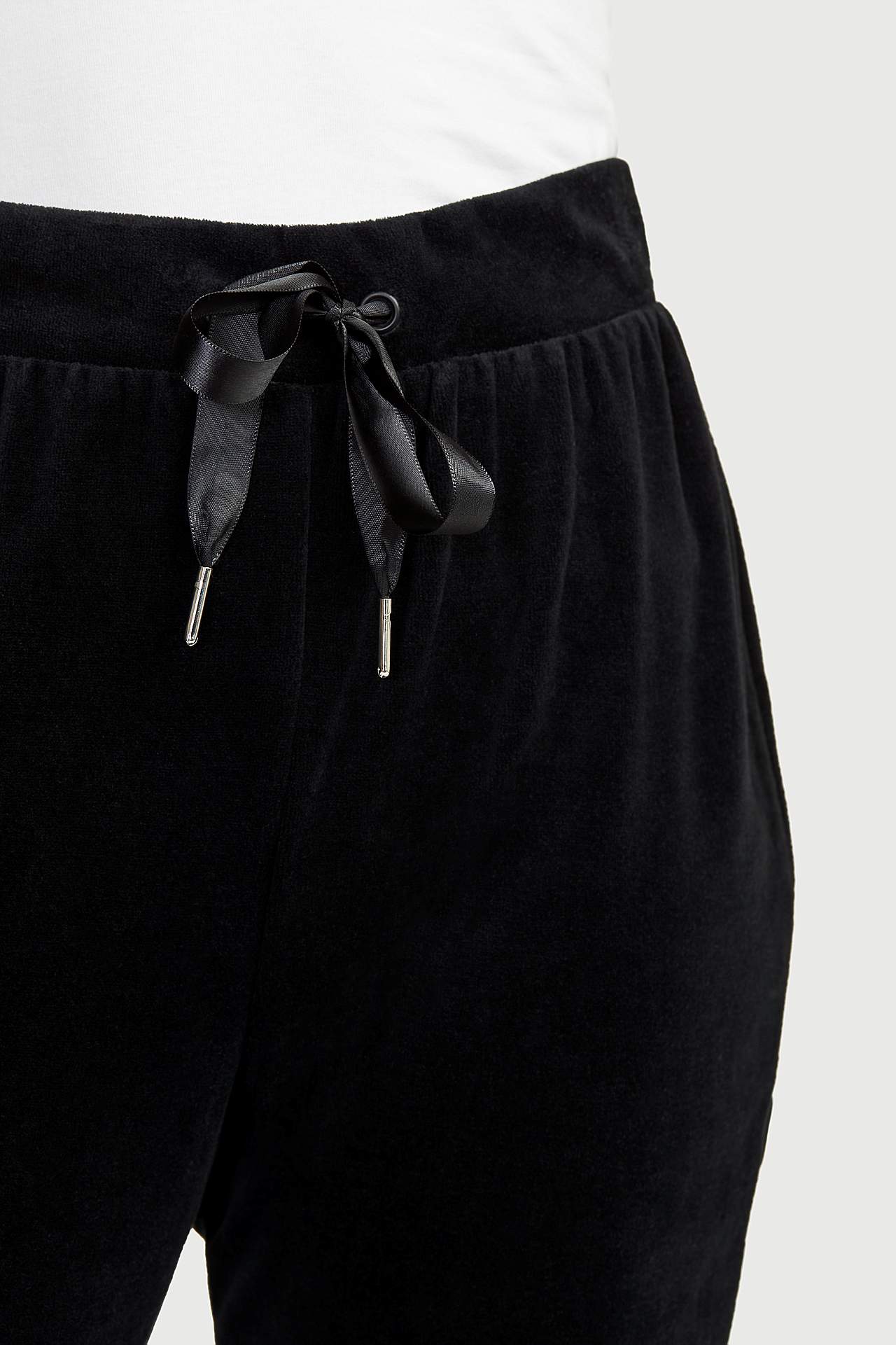 Velourbukser med bootcut Wilma