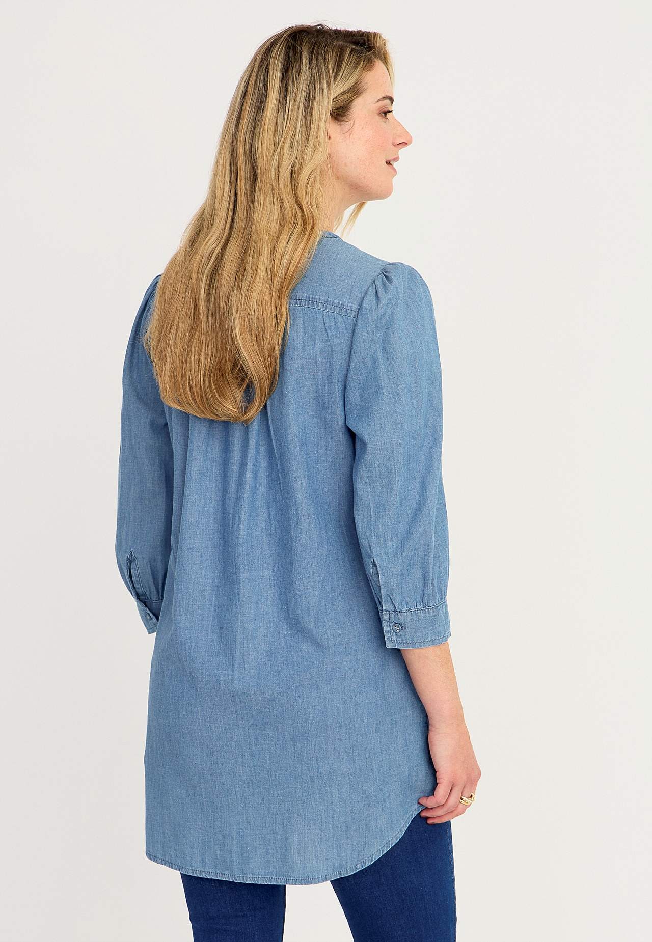 Tunika i denim Eivor