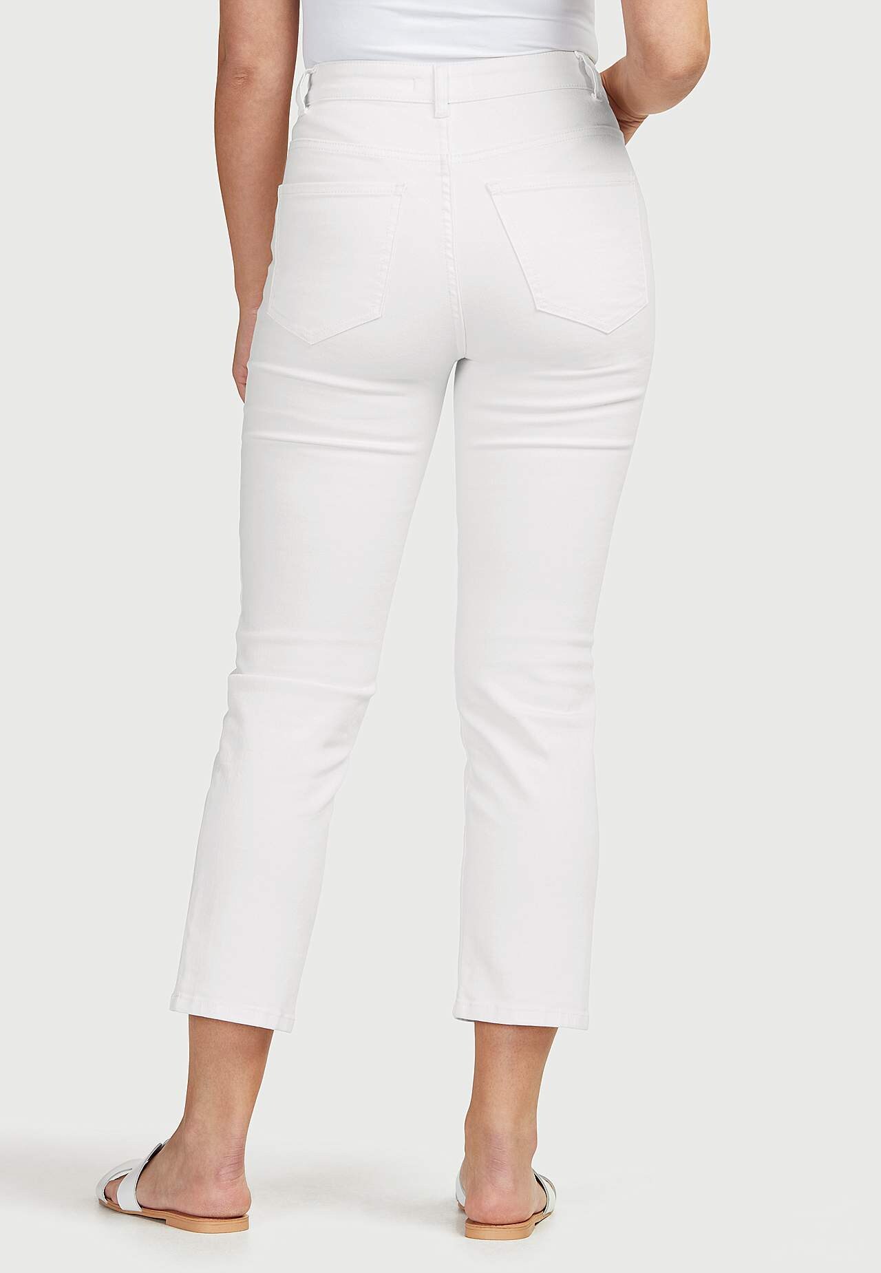 Lige jeans med design med fem lommer Linnea