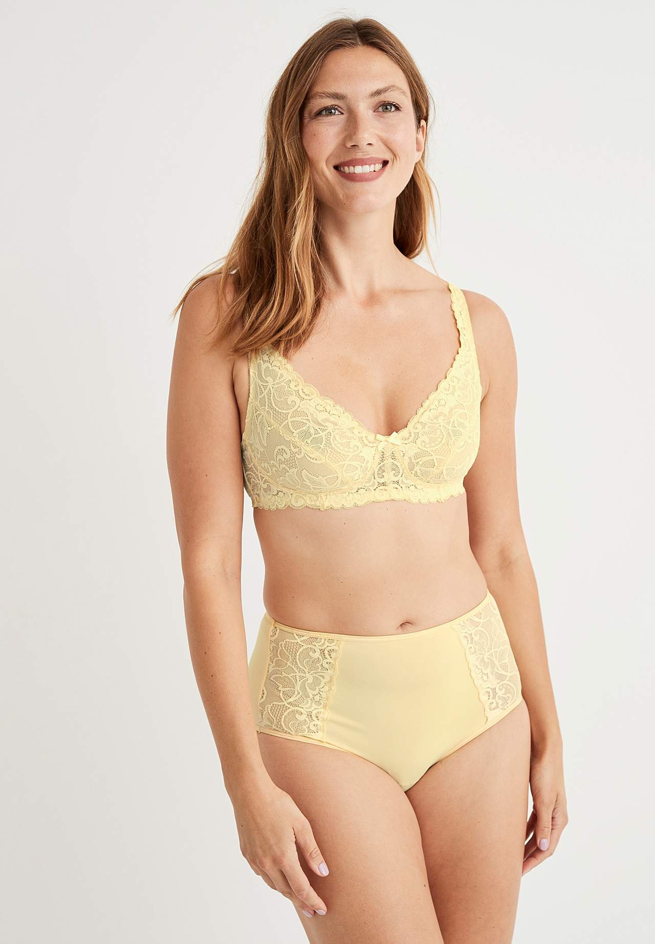 Blonde-BH uden bøjle