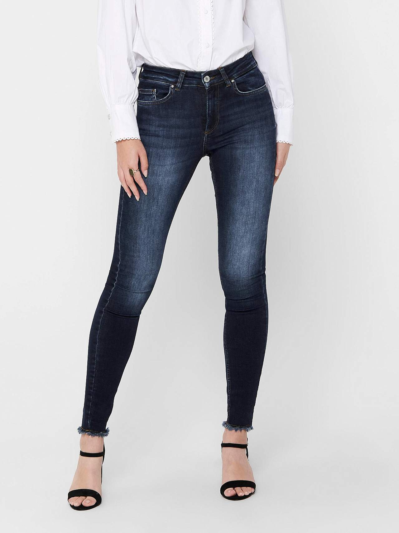 Blush ankeljeans Skinny Blush