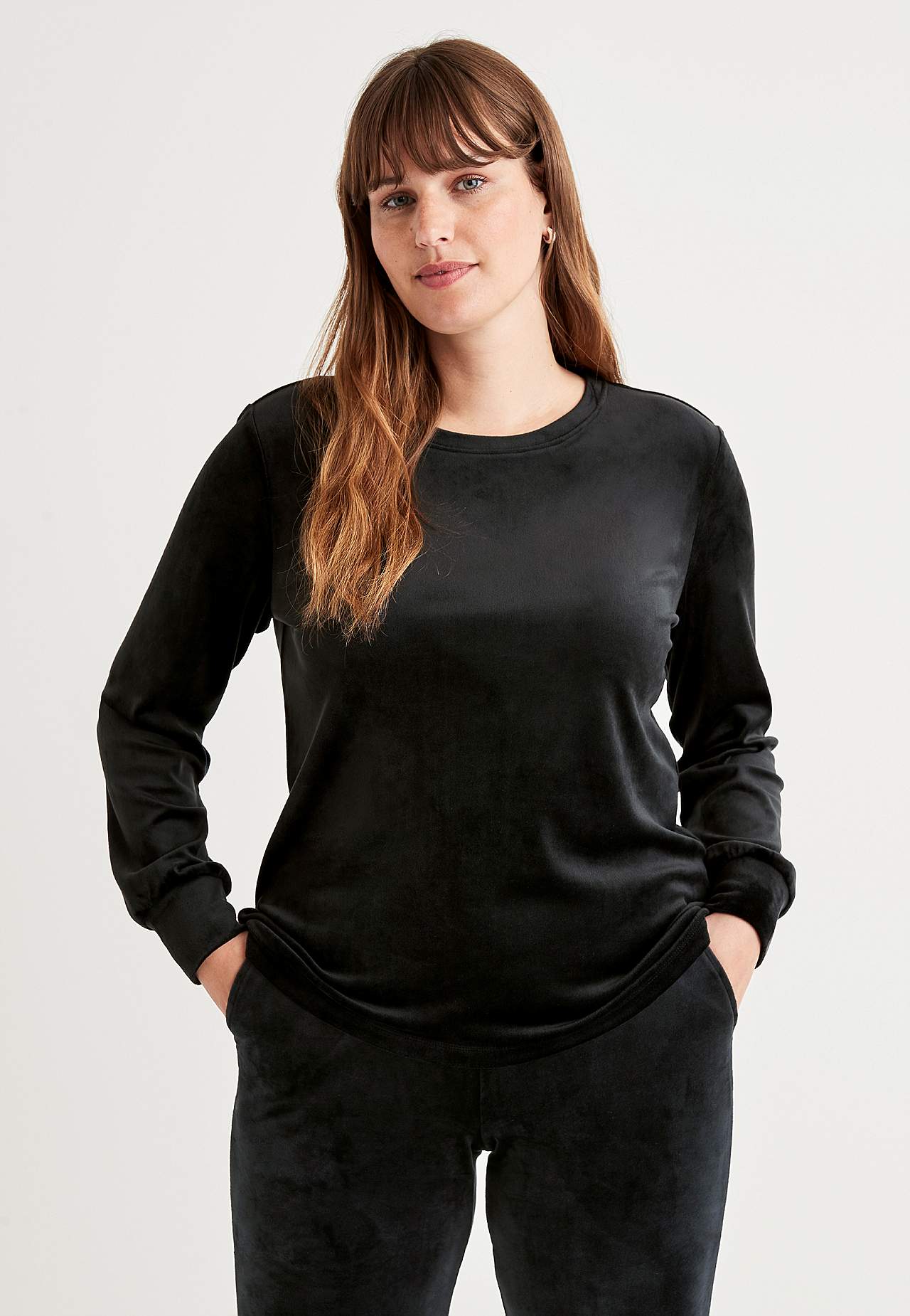 Veloursweater Vanja