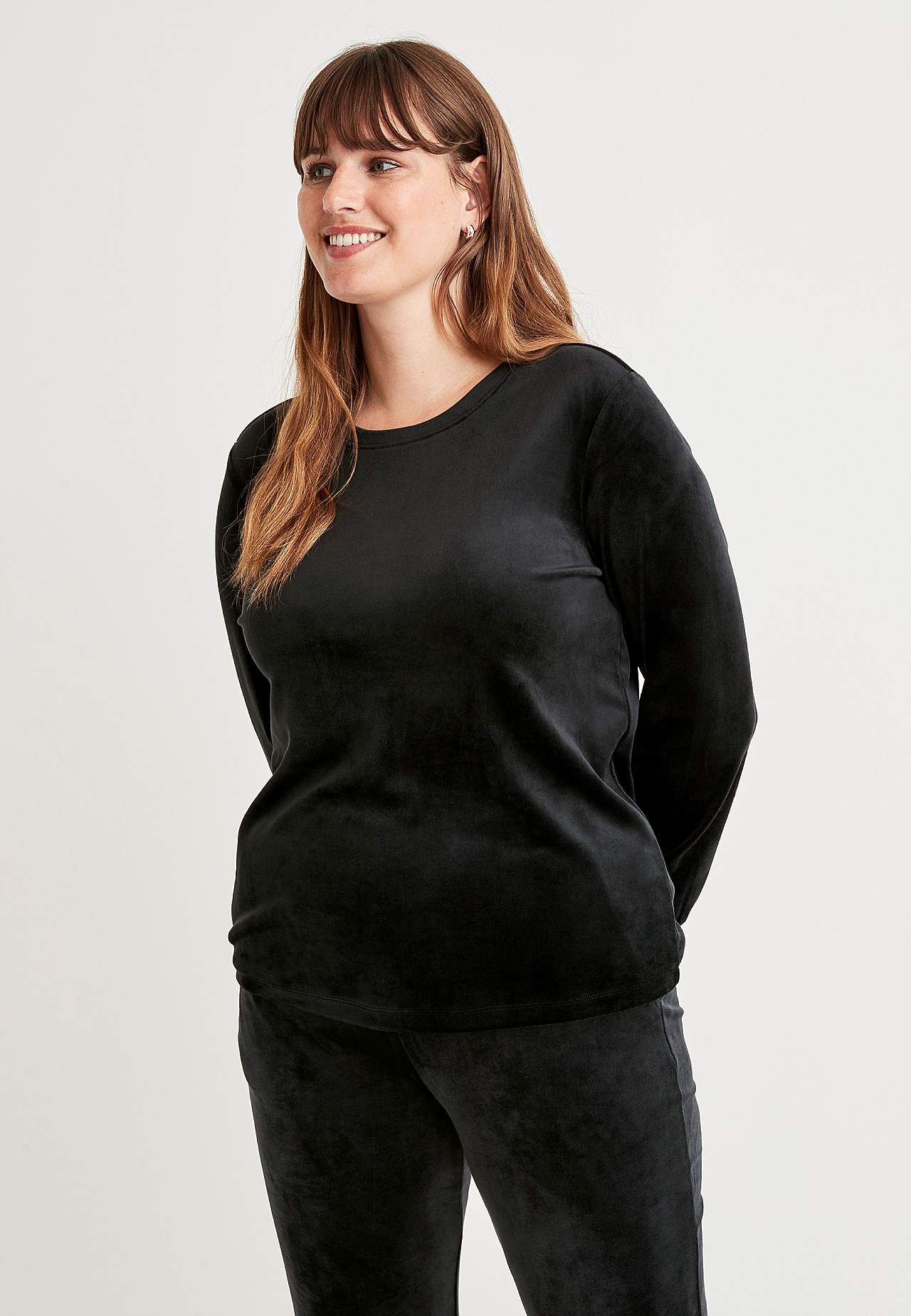 Veloursweater Vanja