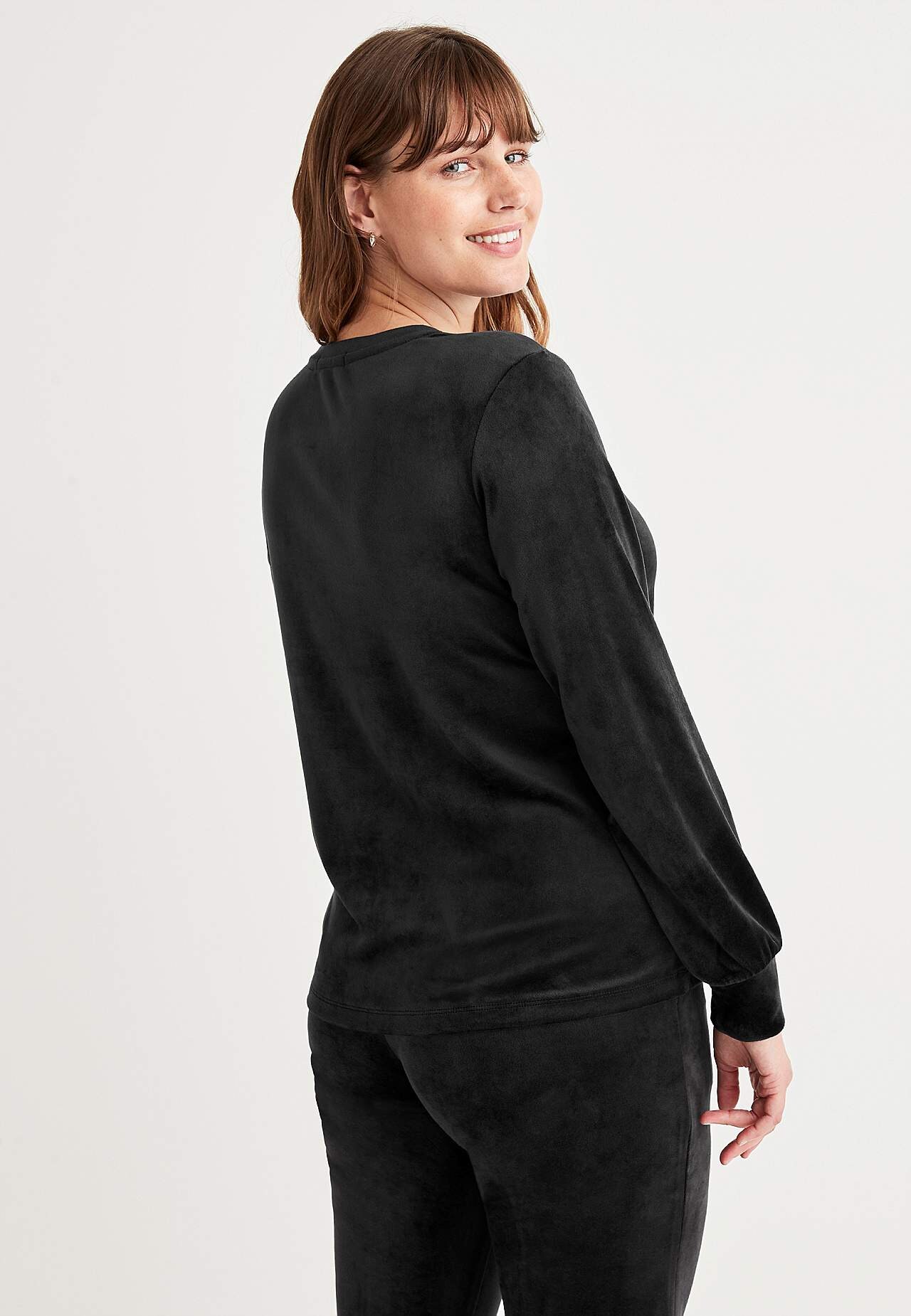 Veloursweater Vanja