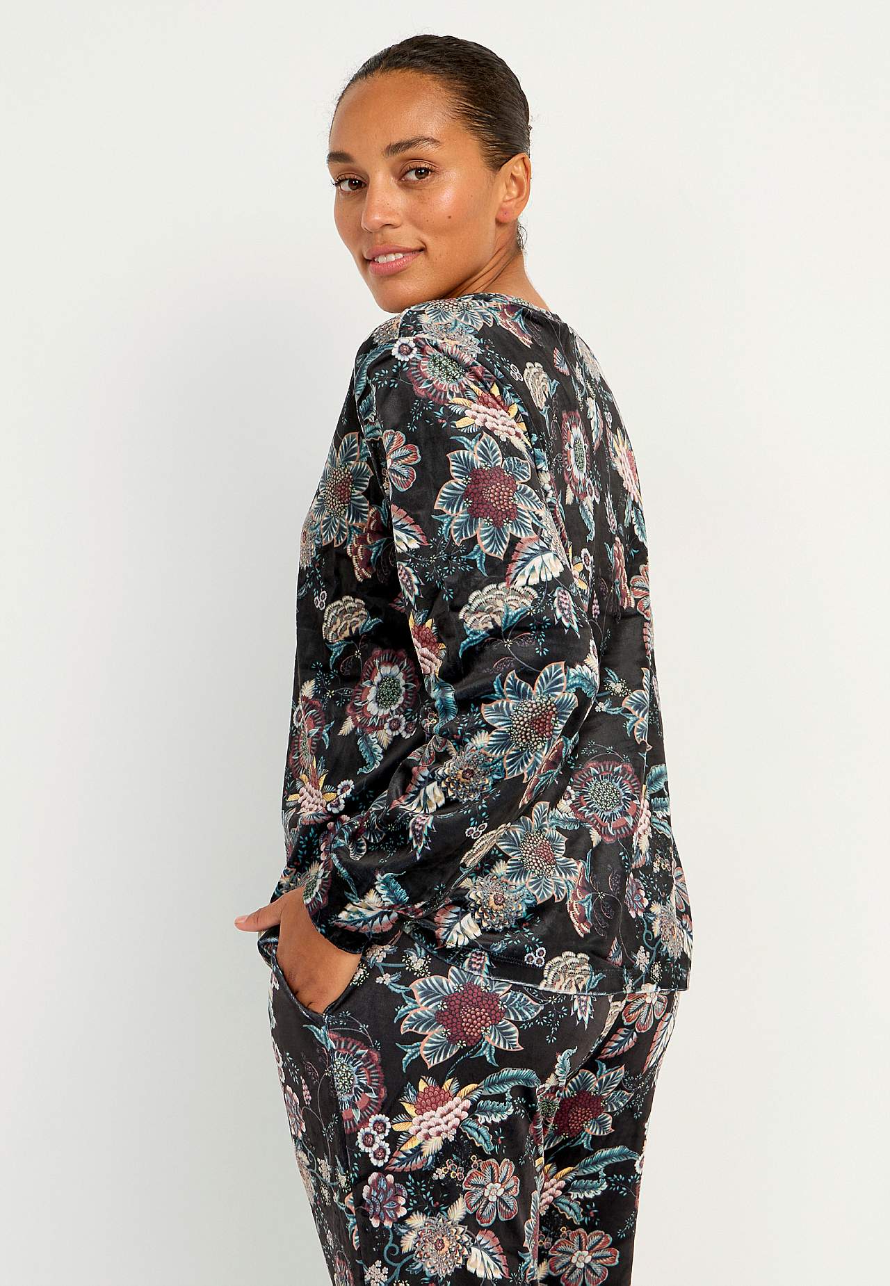 Veloursweater Vanja