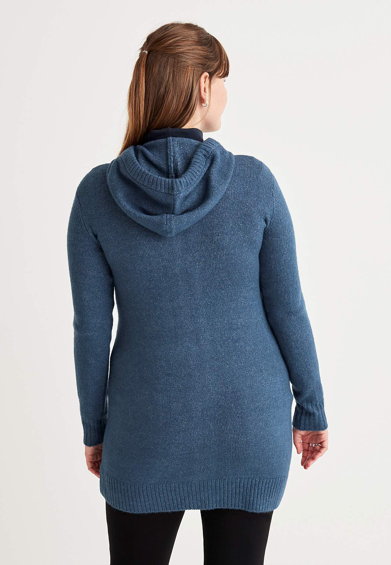 Blød cardigan med hætte Evelyn