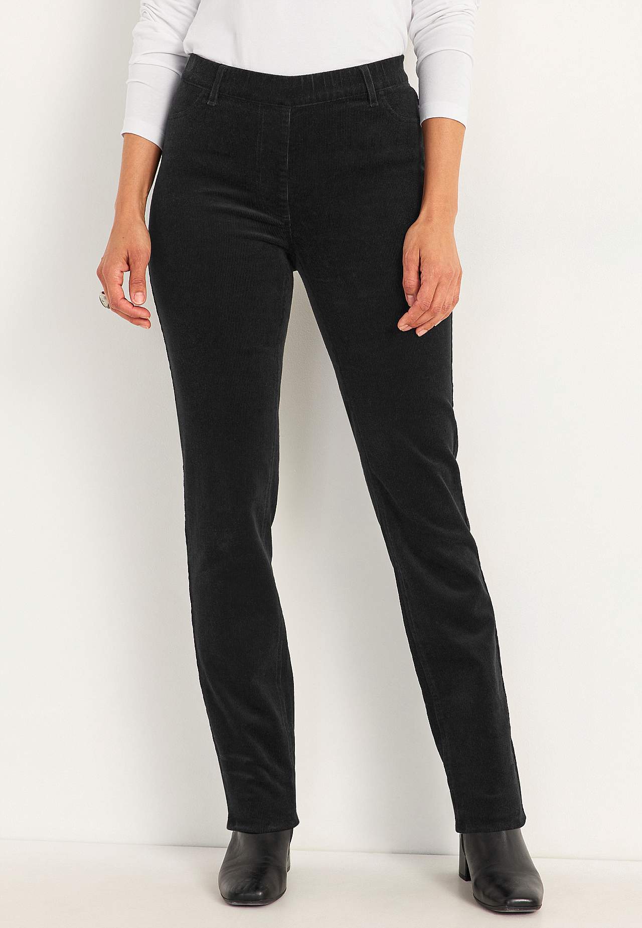 Treggings i kraftig fløjl