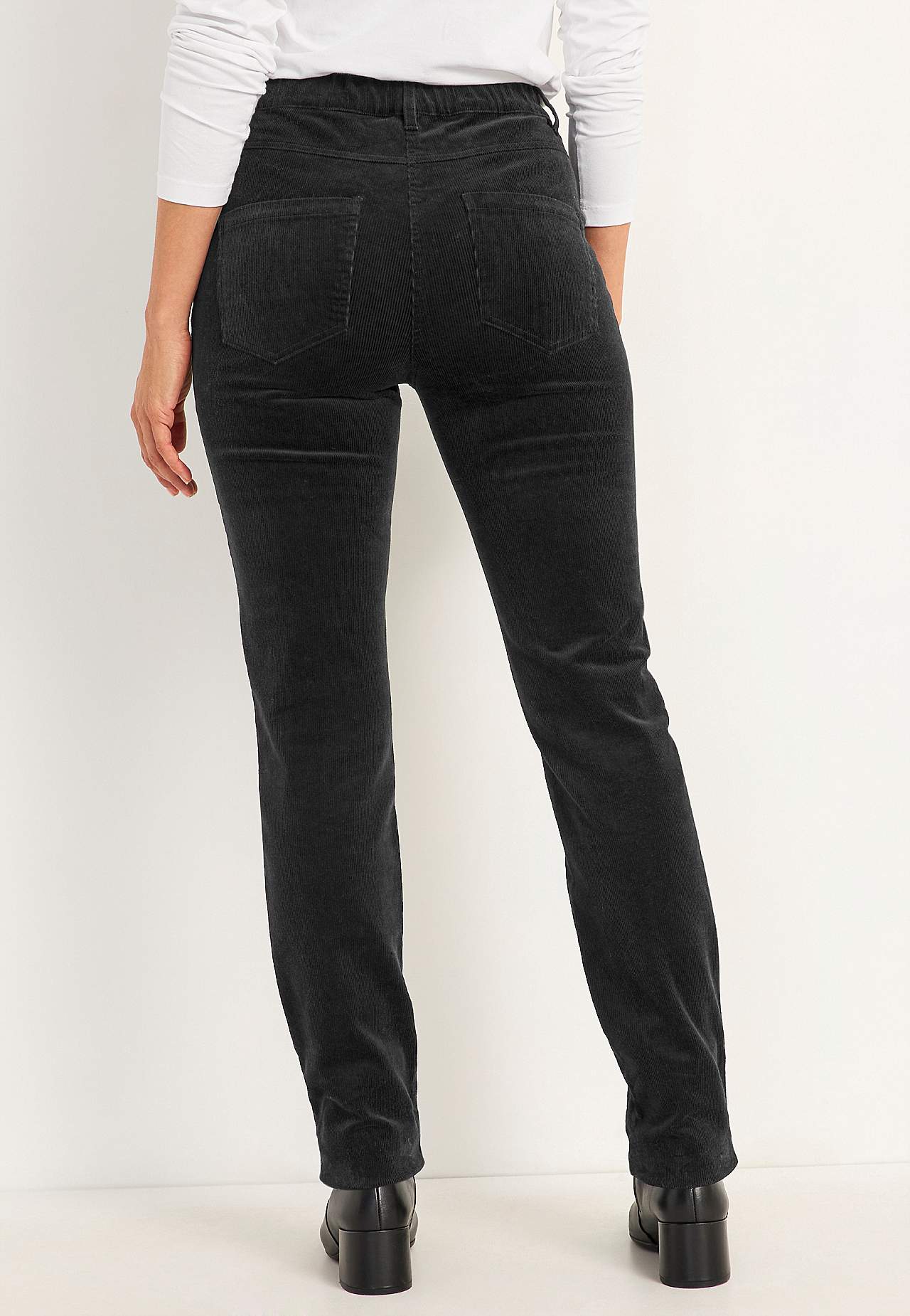 Treggings i kraftig fløjl