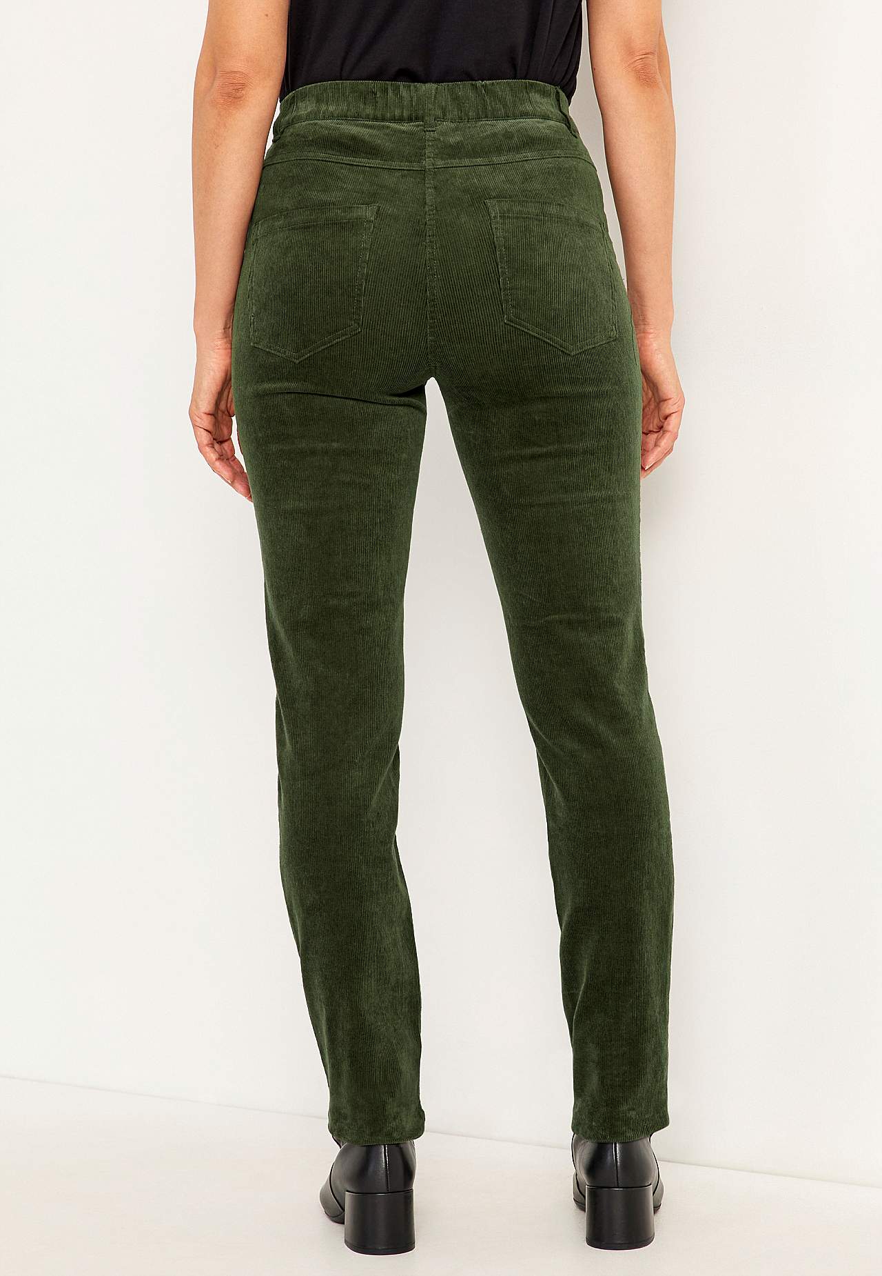 Treggings i kraftig fløjl