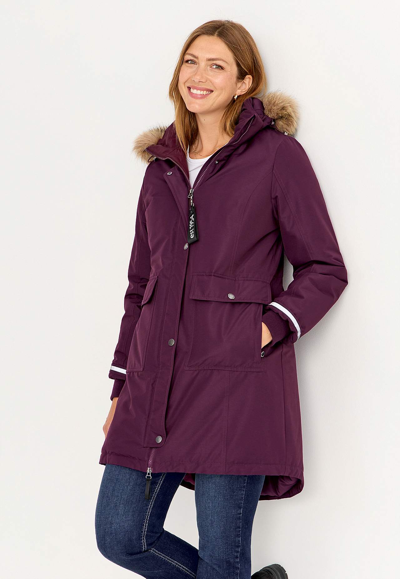 Varmt foret parka Ice