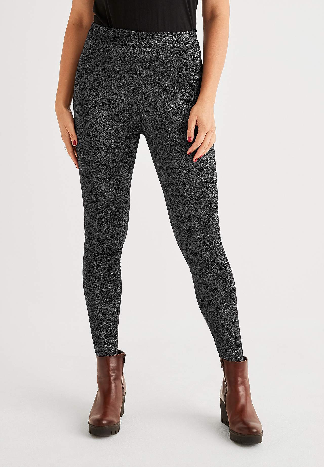 Glitrende leggings