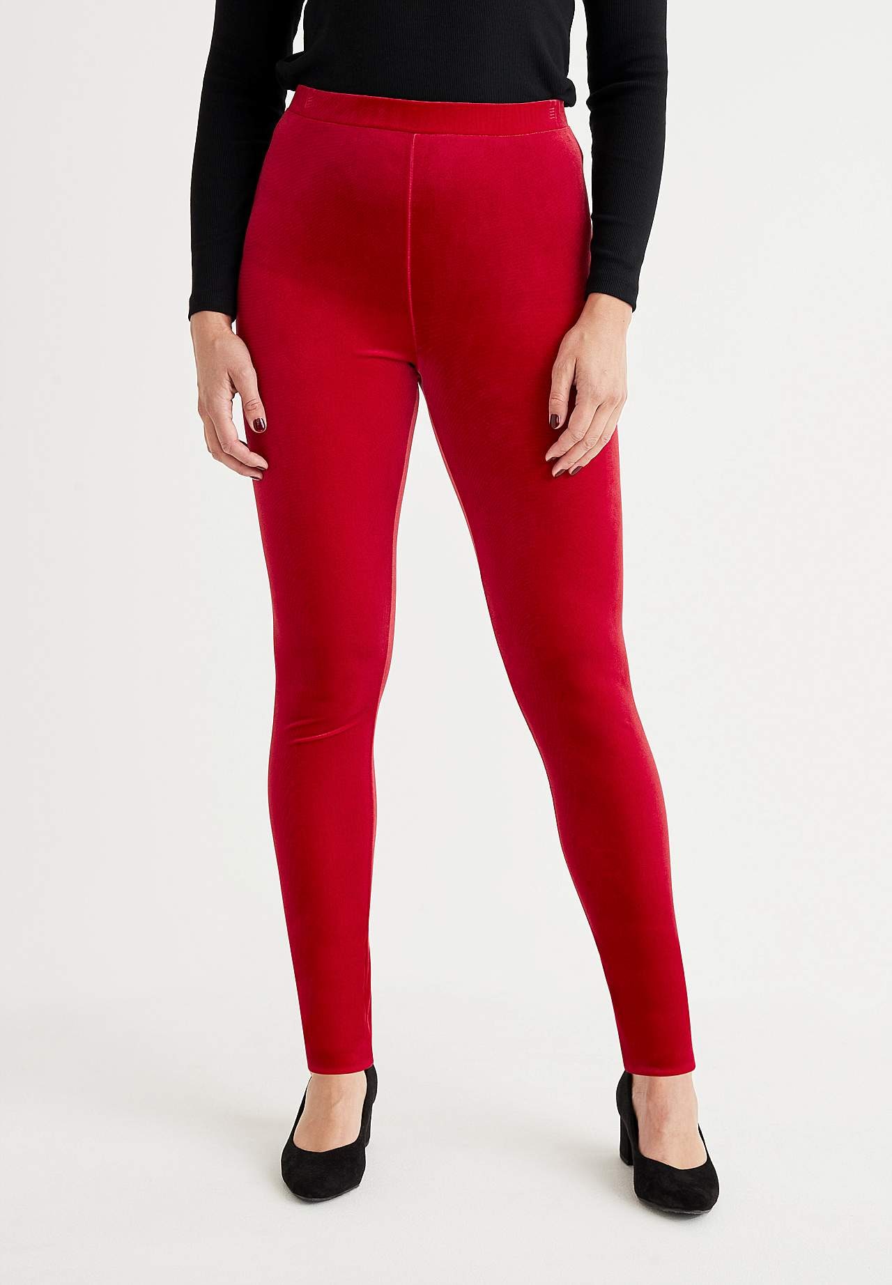 Leggings i fløjl