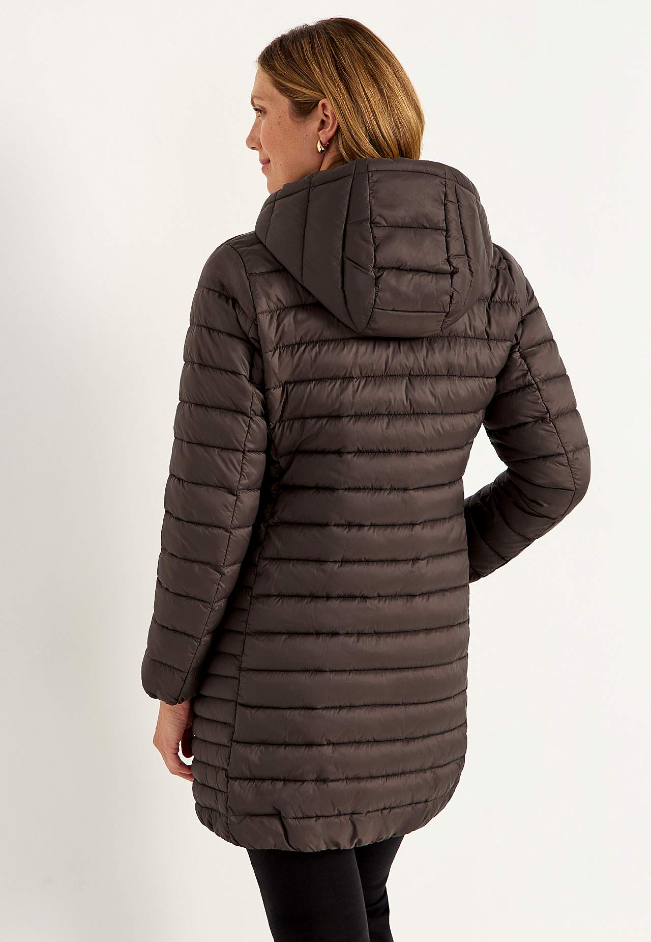 Quiltet letvægtsjakke