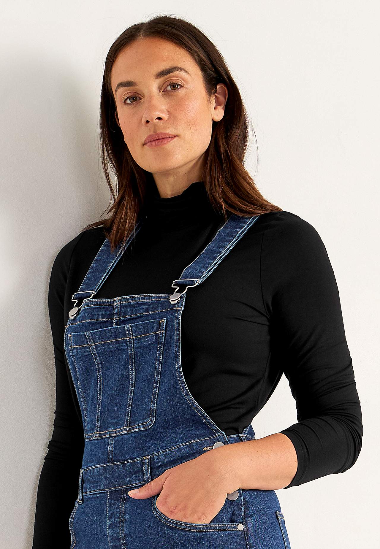 Smækkjole i denim