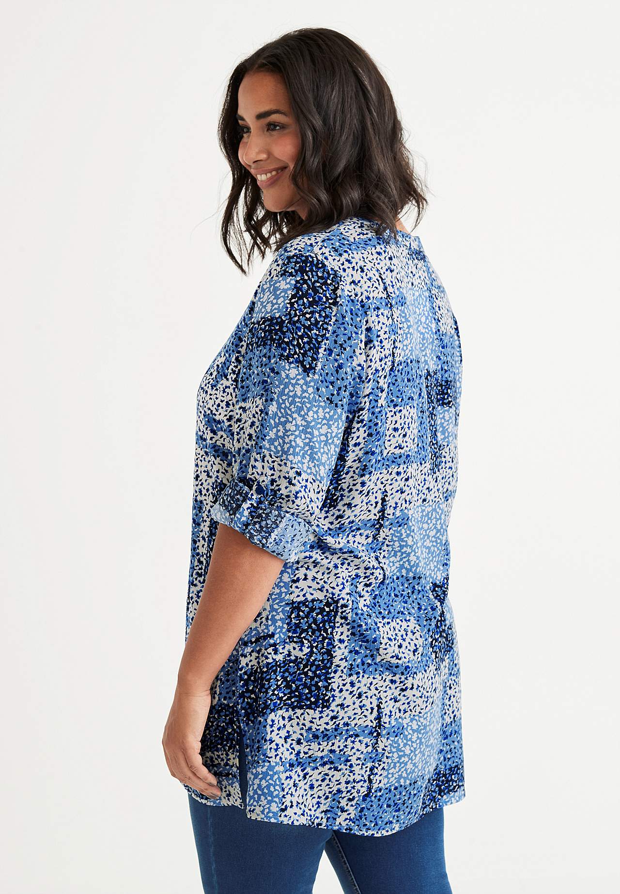 Kreppet tunika Lauren