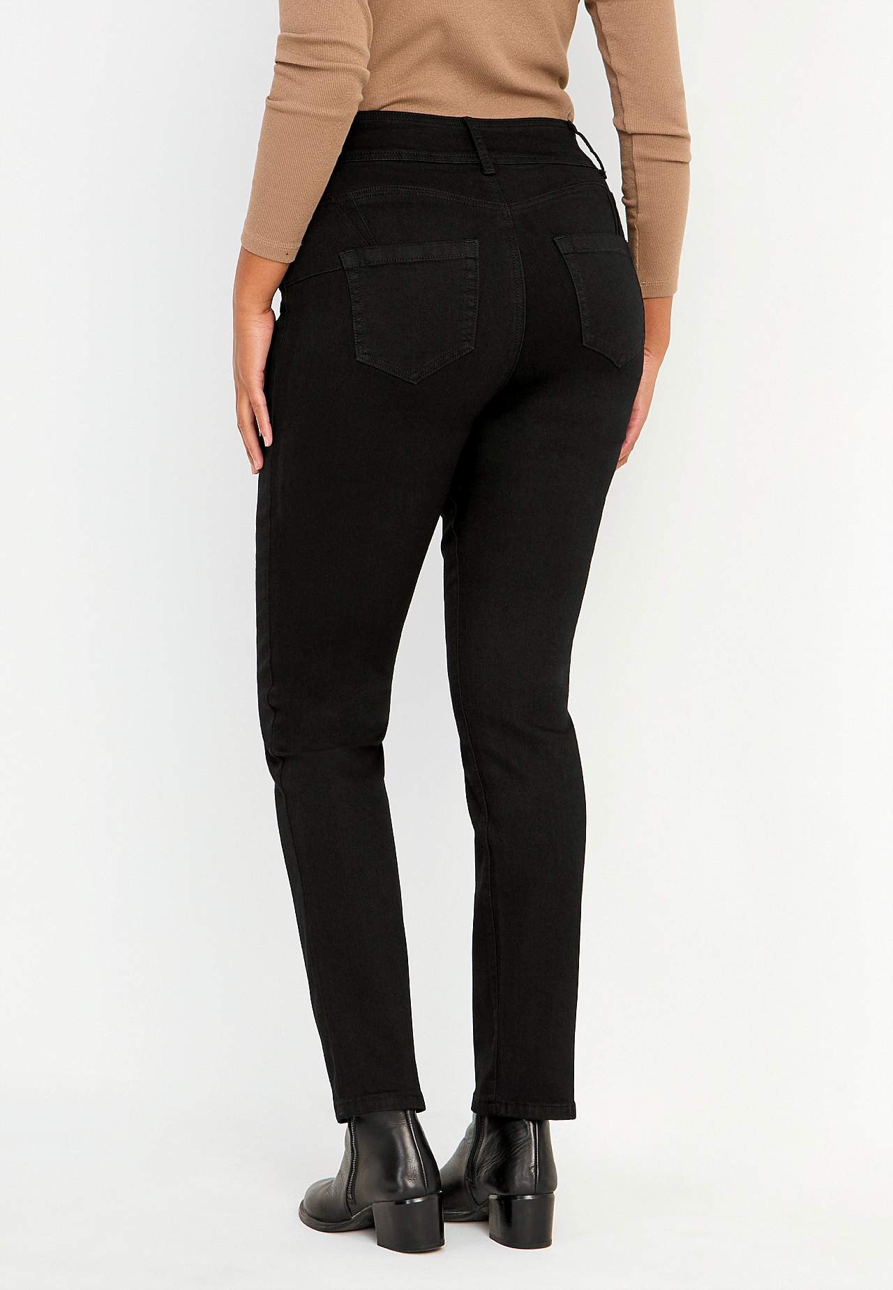 Shaping-jeans med stræk
