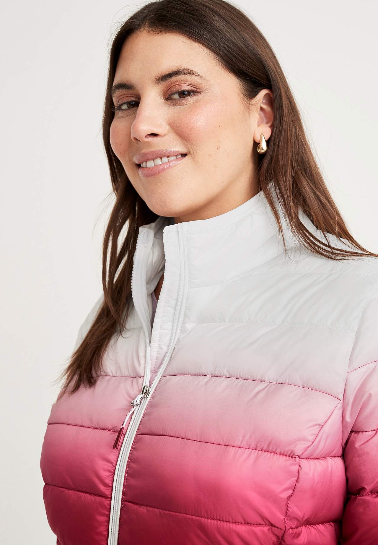Dip-dyed letvægtsjakke