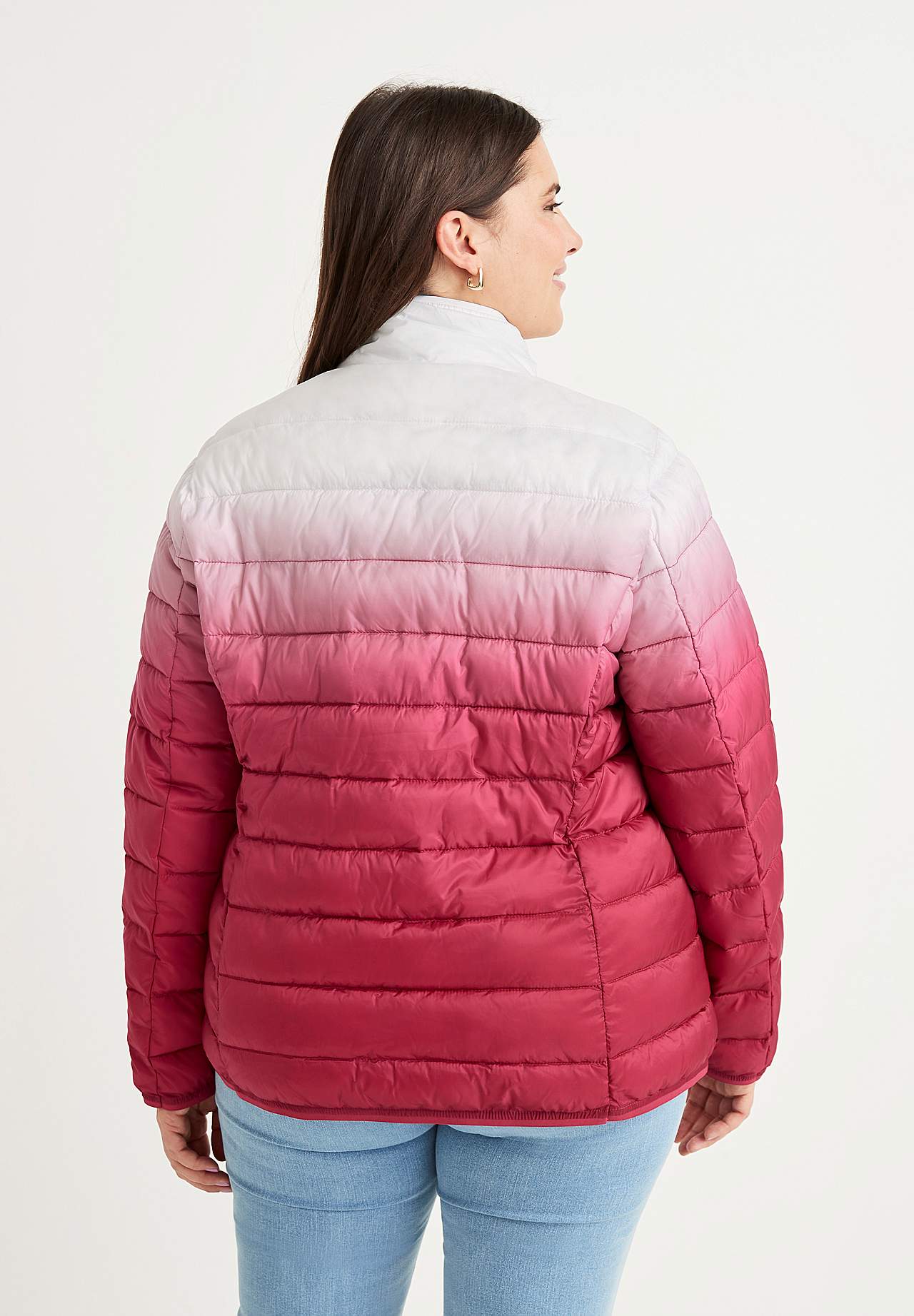 Dip-dyed letvægtsjakke