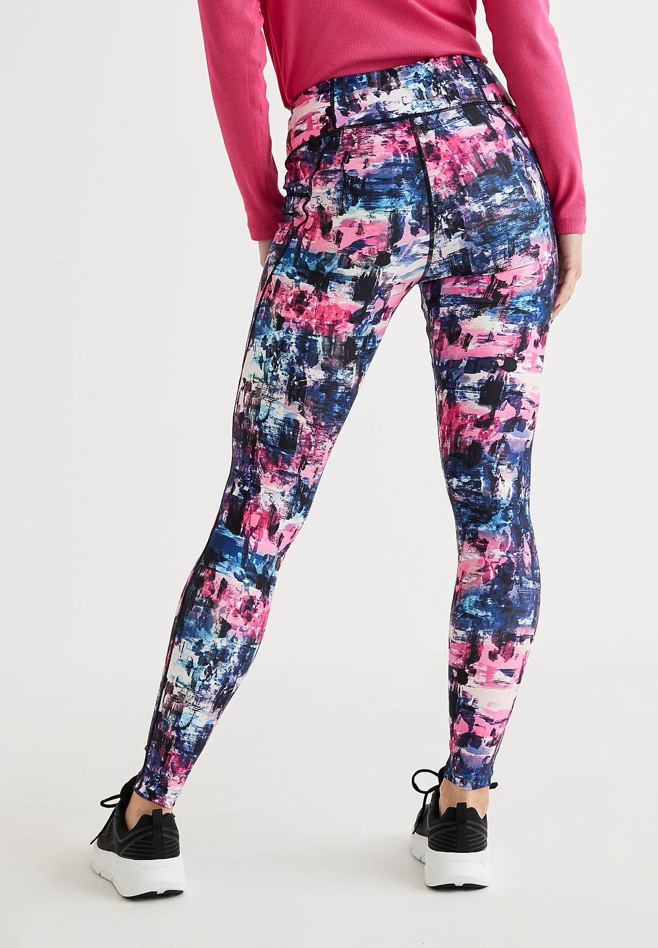 Mønstrede træningsbukser