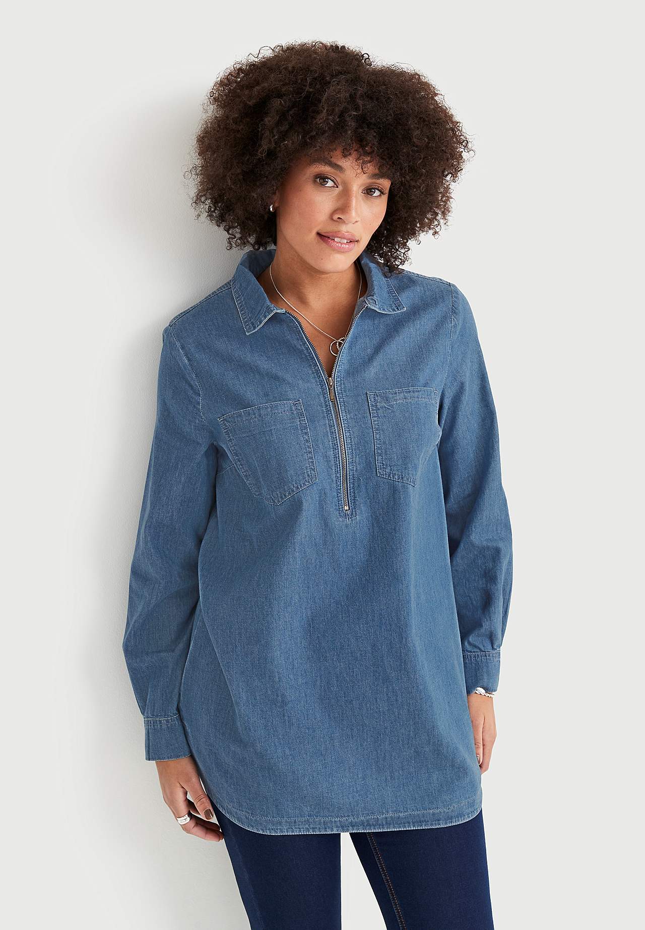 Tunika i denim Louise