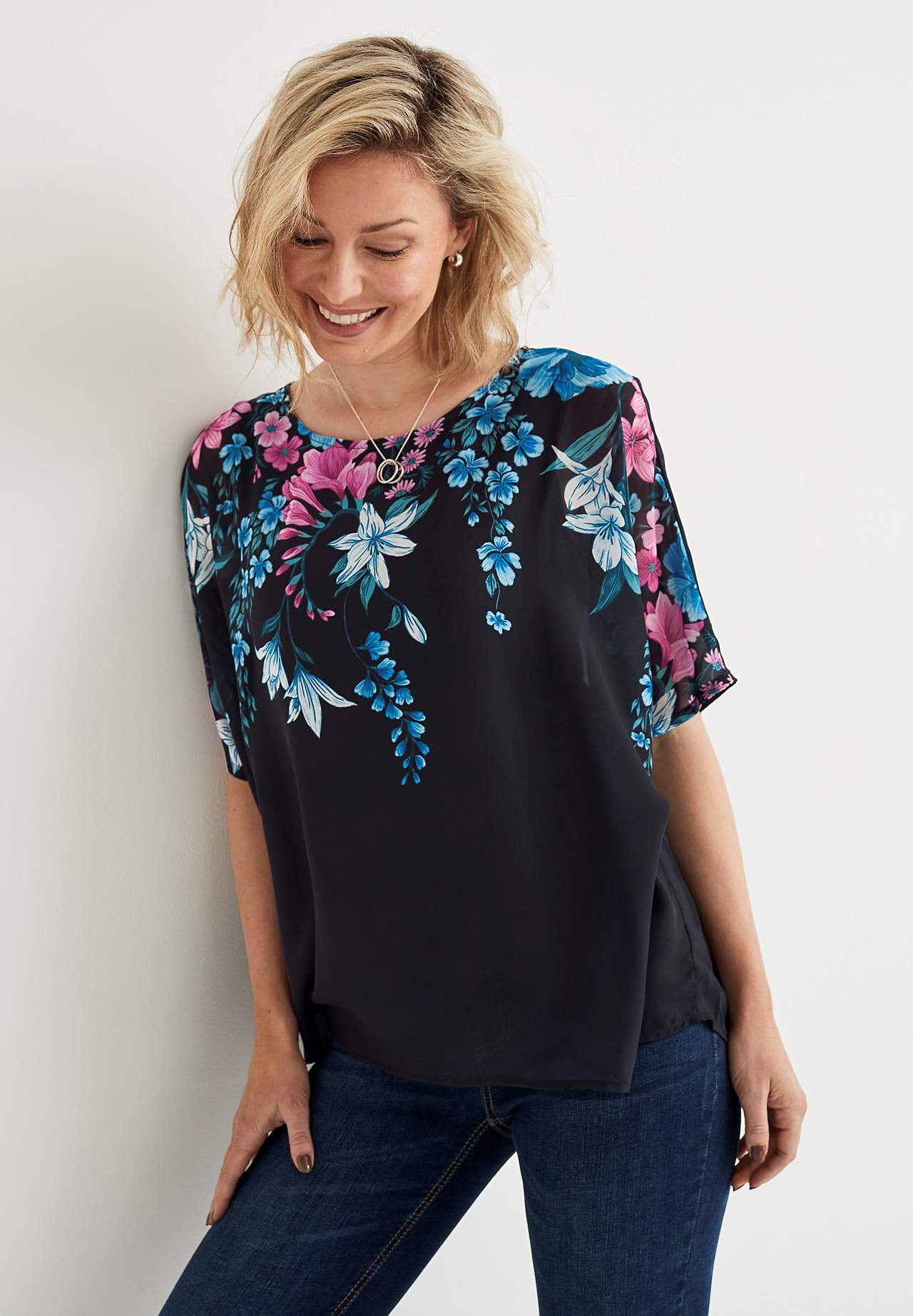 Chiffonbluse