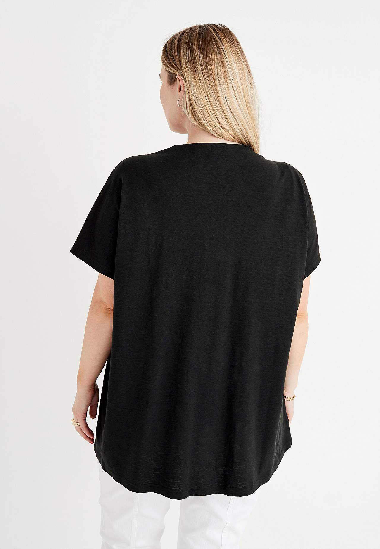 Kortærmet jerseytunika