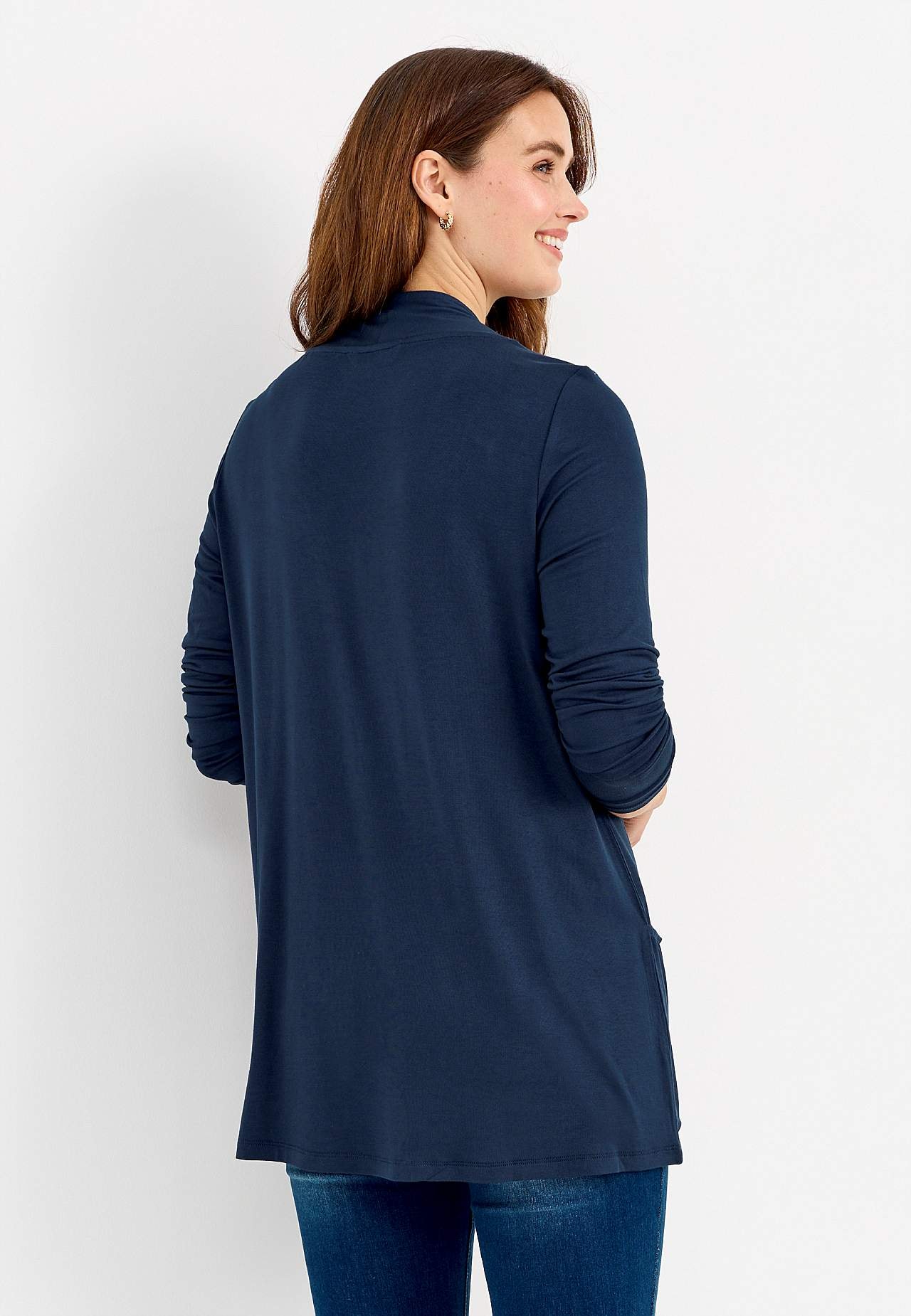 Langærmet 2-i-1-top