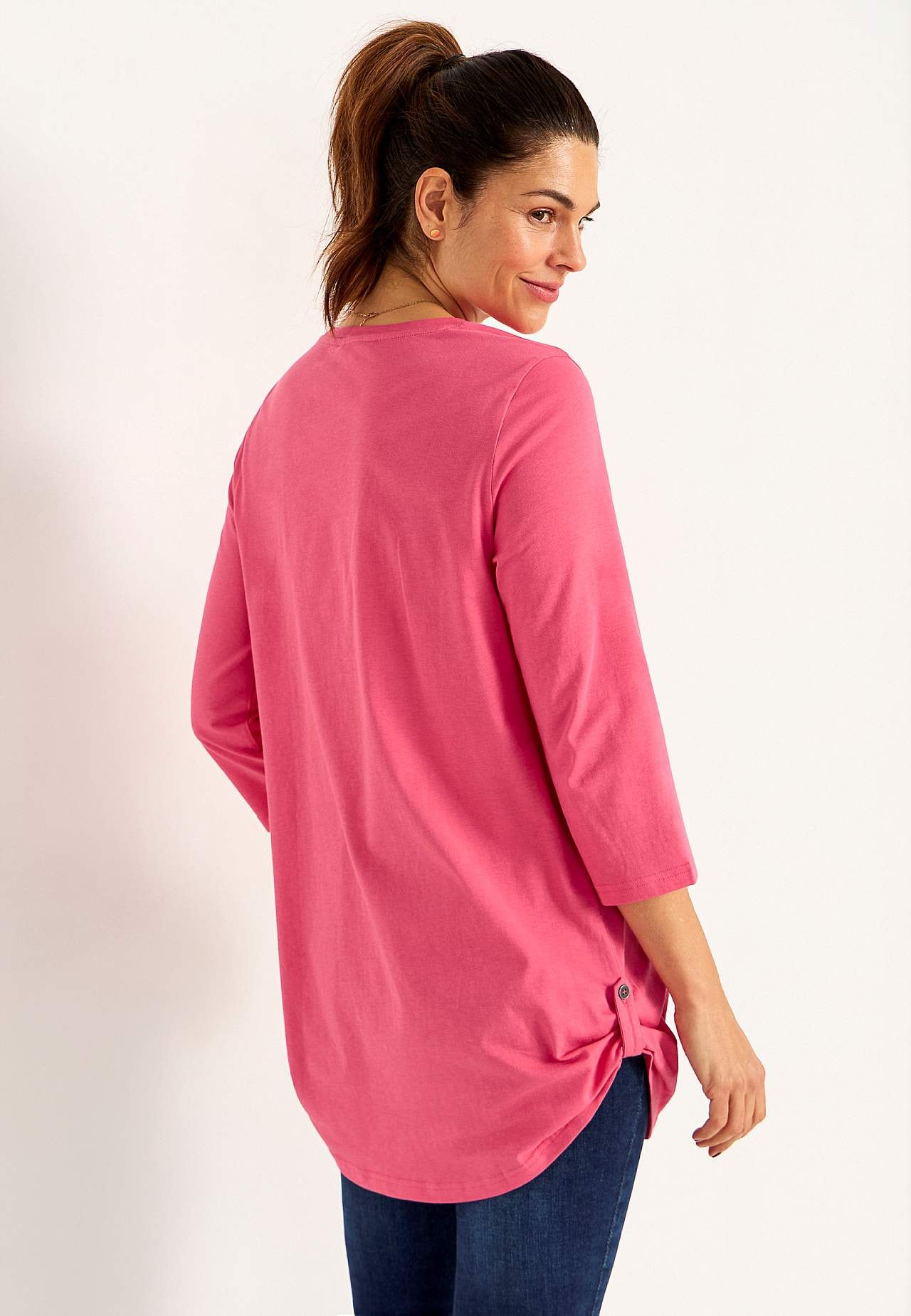Jerseytunika med 3/4 ærme 2-pack