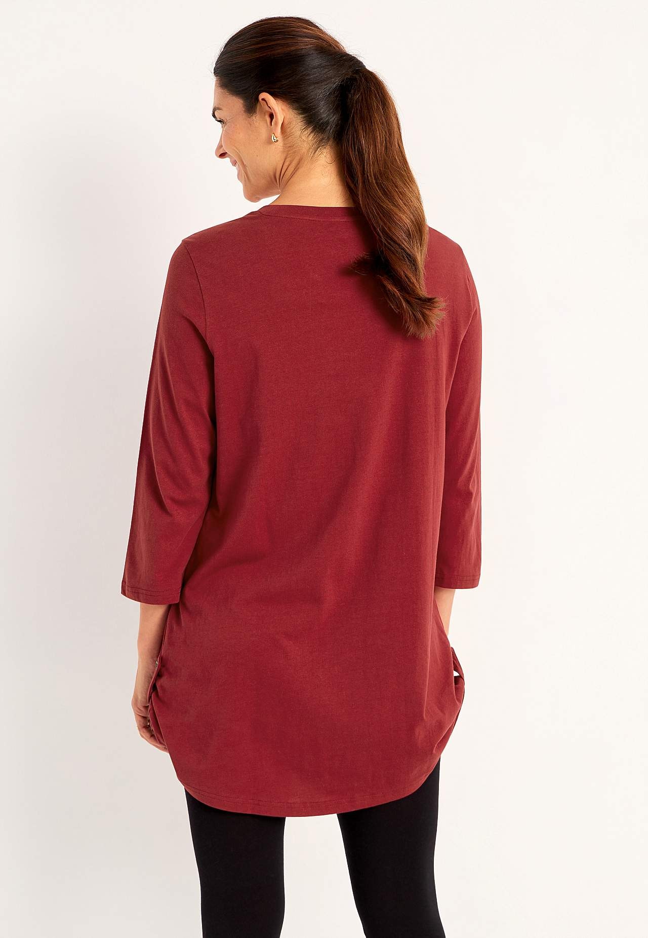 Jerseytunika med 3/4 ærme Alexia 2-pack