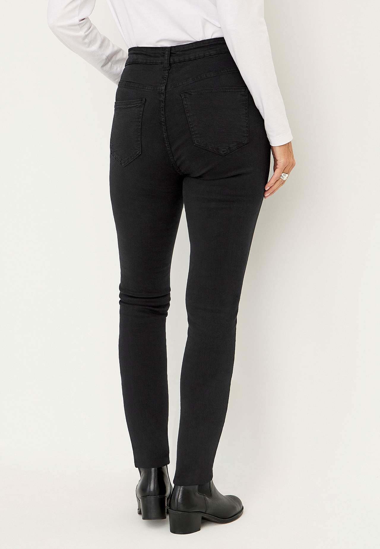 Twilljeans med superstræk