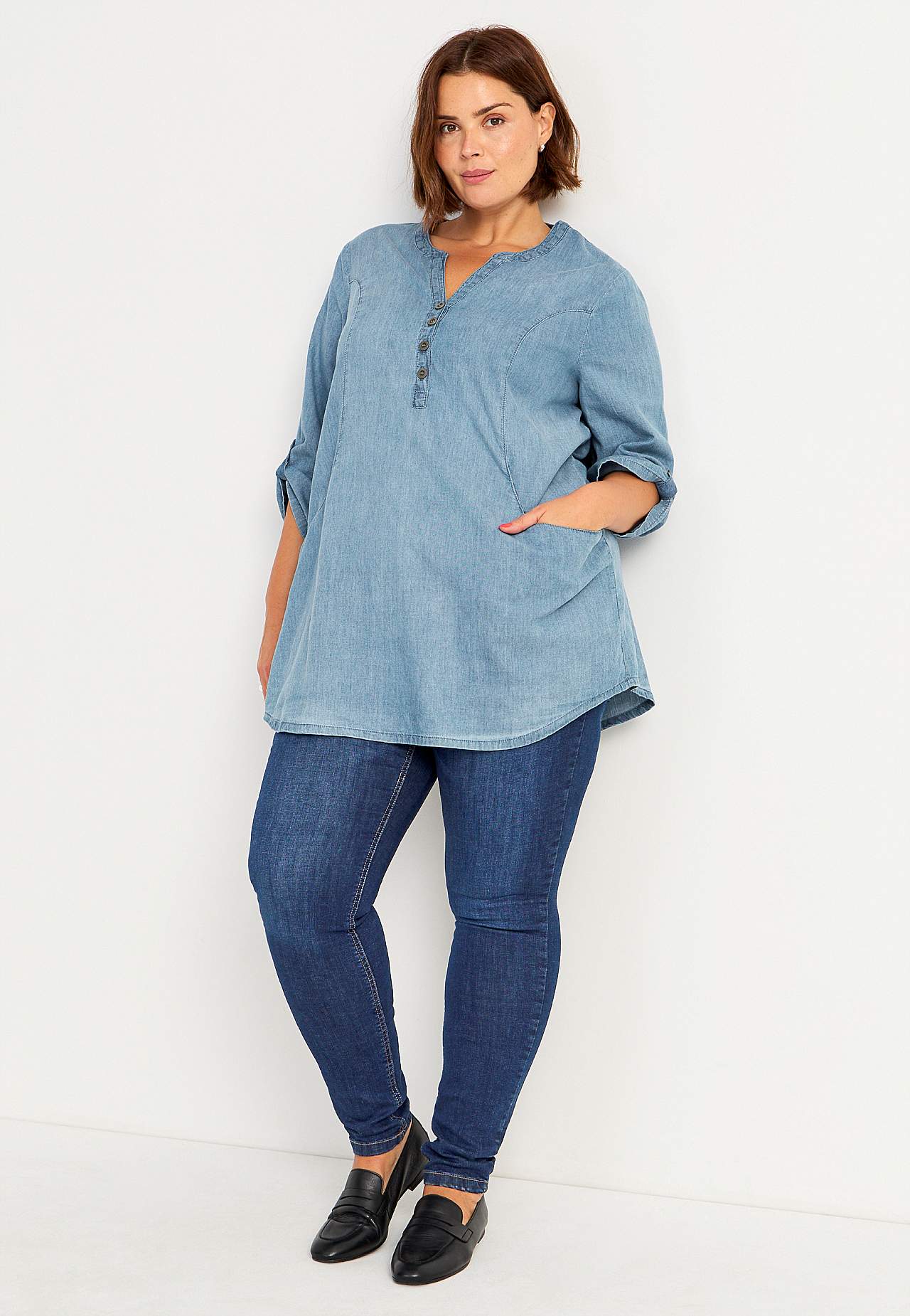 Denimtunika med lommer