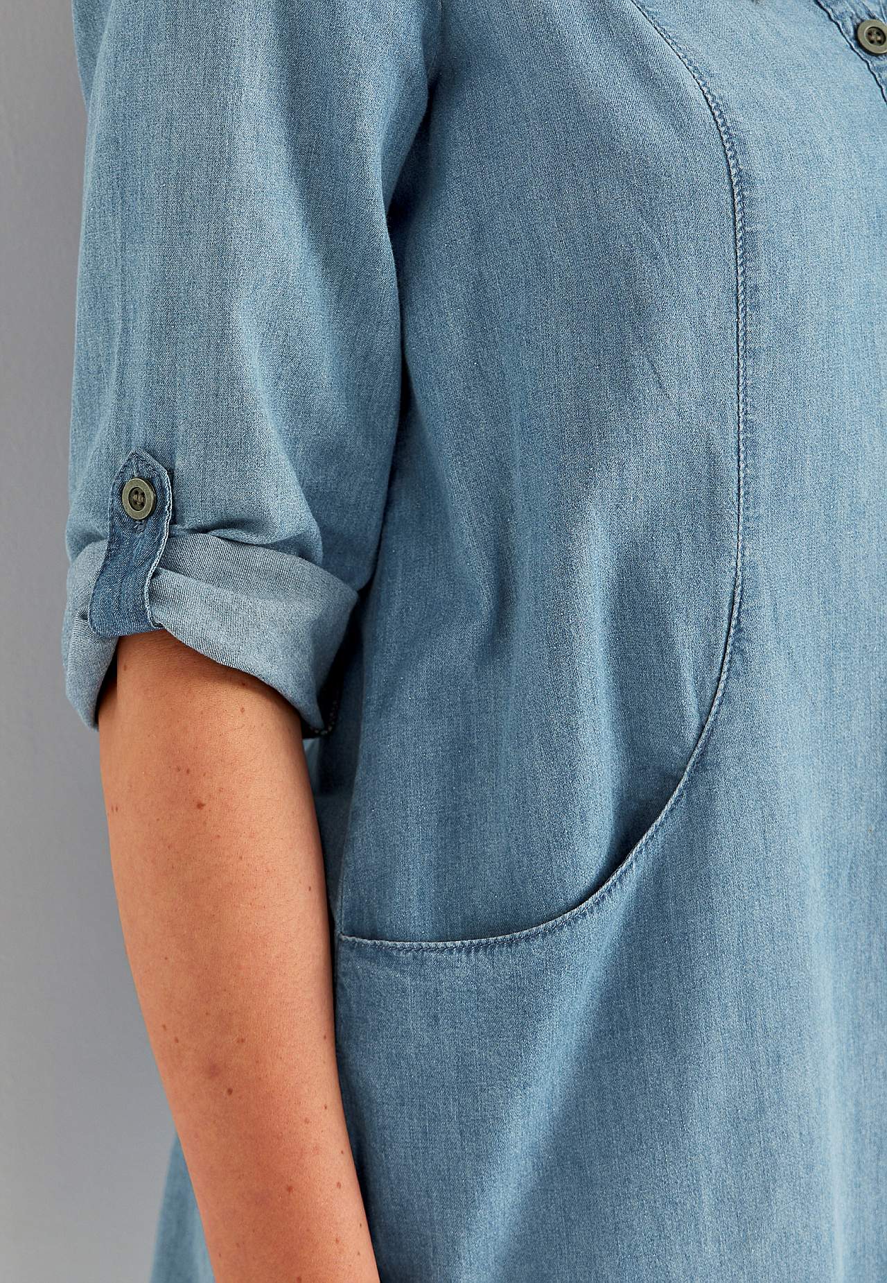 Denimtunika med lommer