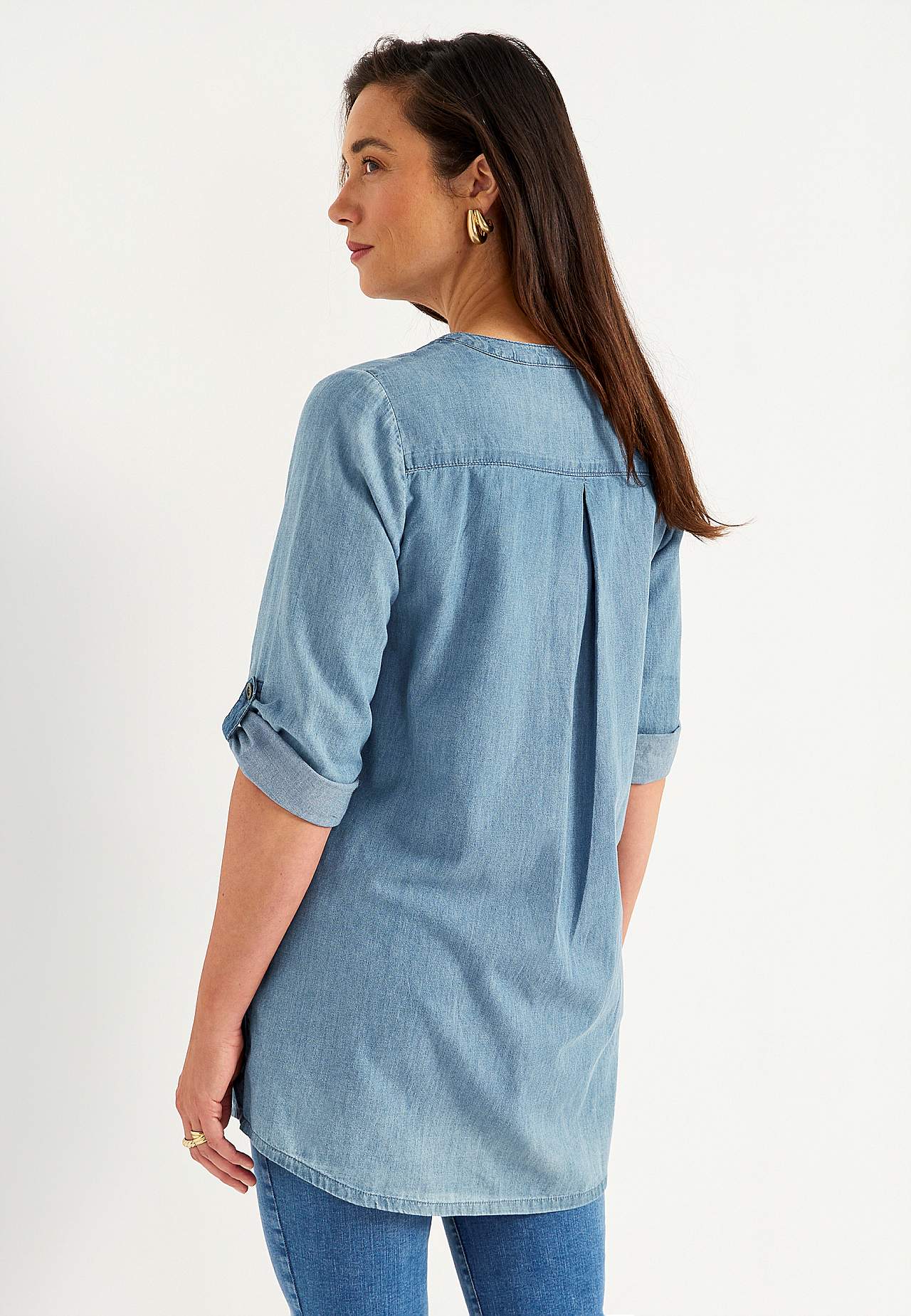 Denimtunika med lommer