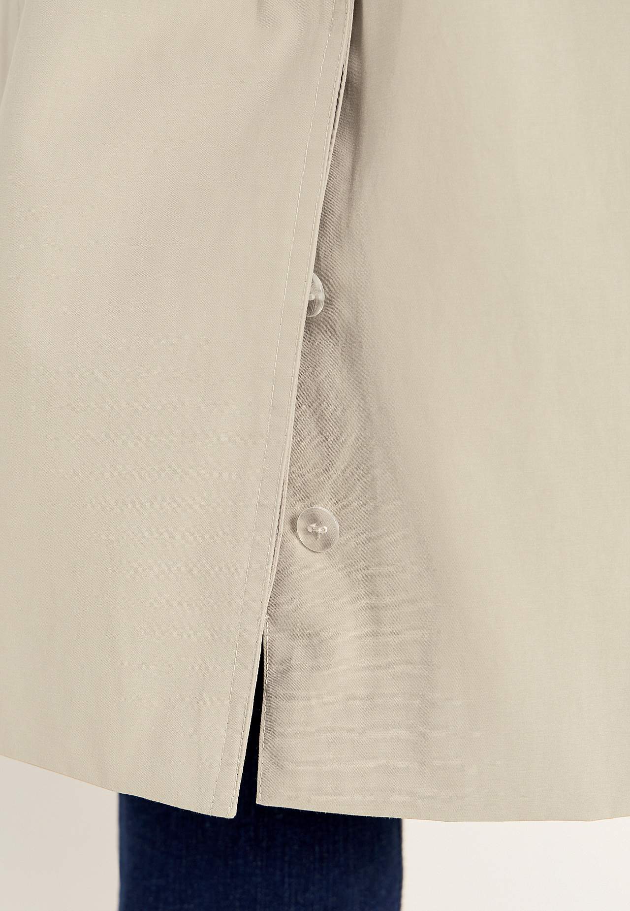 Enkeltradet trenchcoat