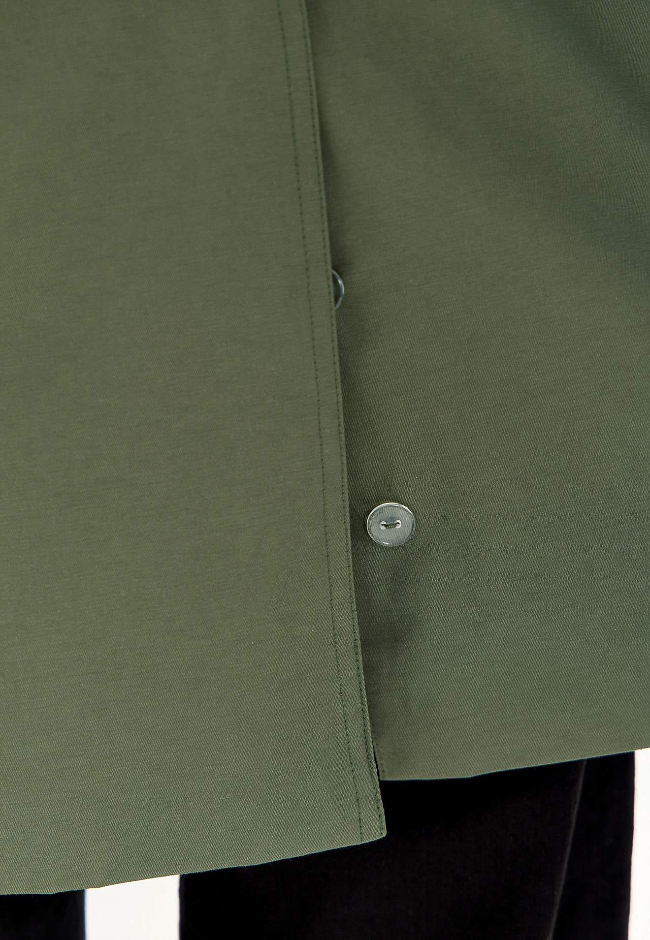 Enkeltradet trenchcoat