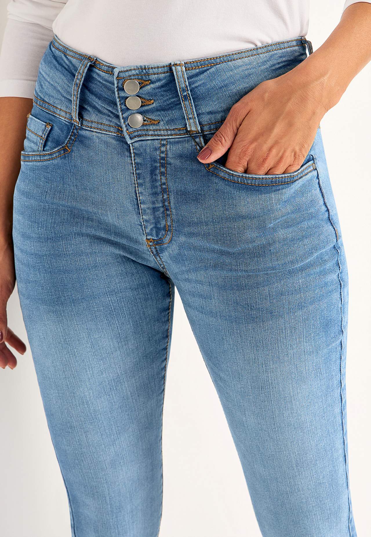 Bootcut jeans med høj talje Jennifer