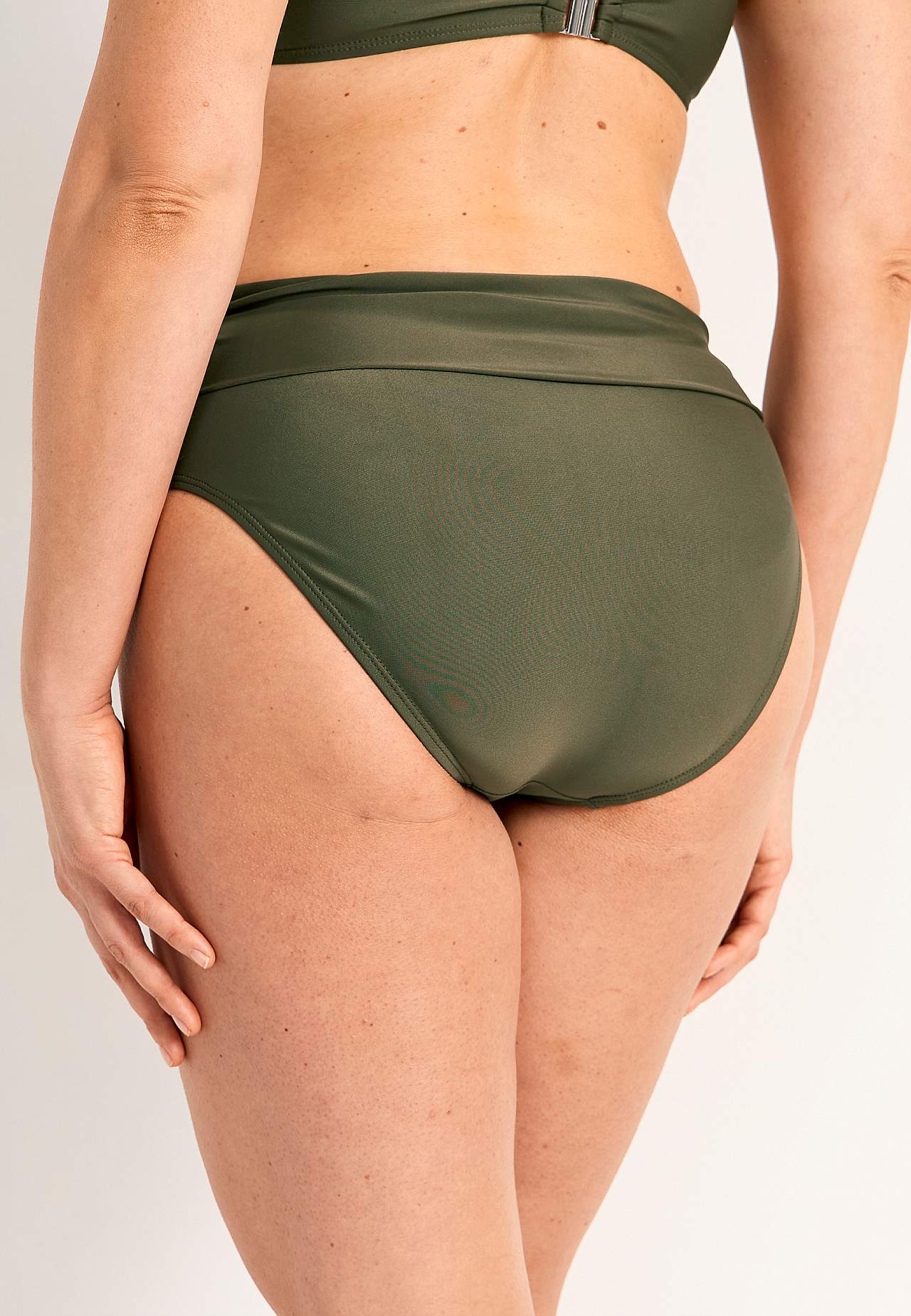 Bikinitrusse med foldbar kant ved taljen Amalfi