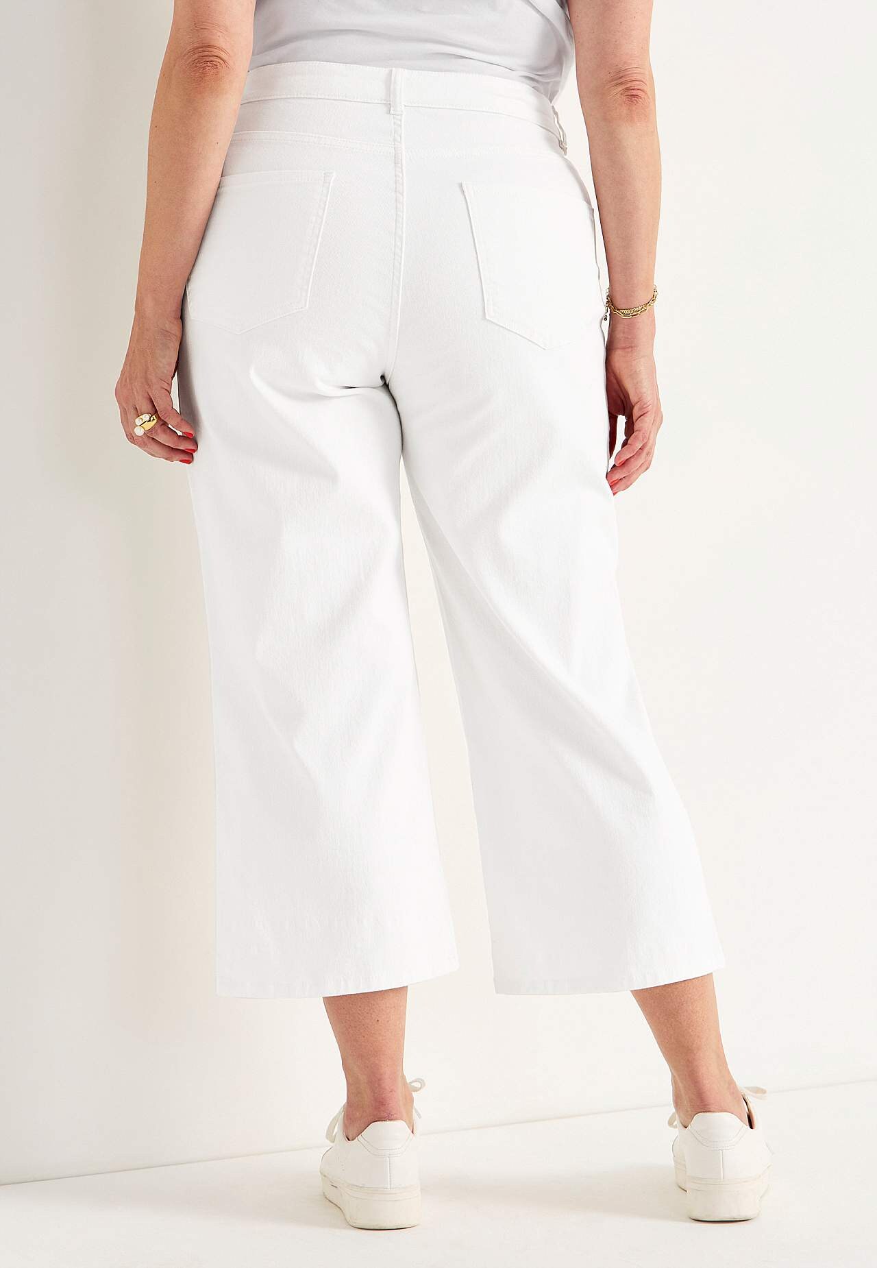 Elastiske ankeljeans