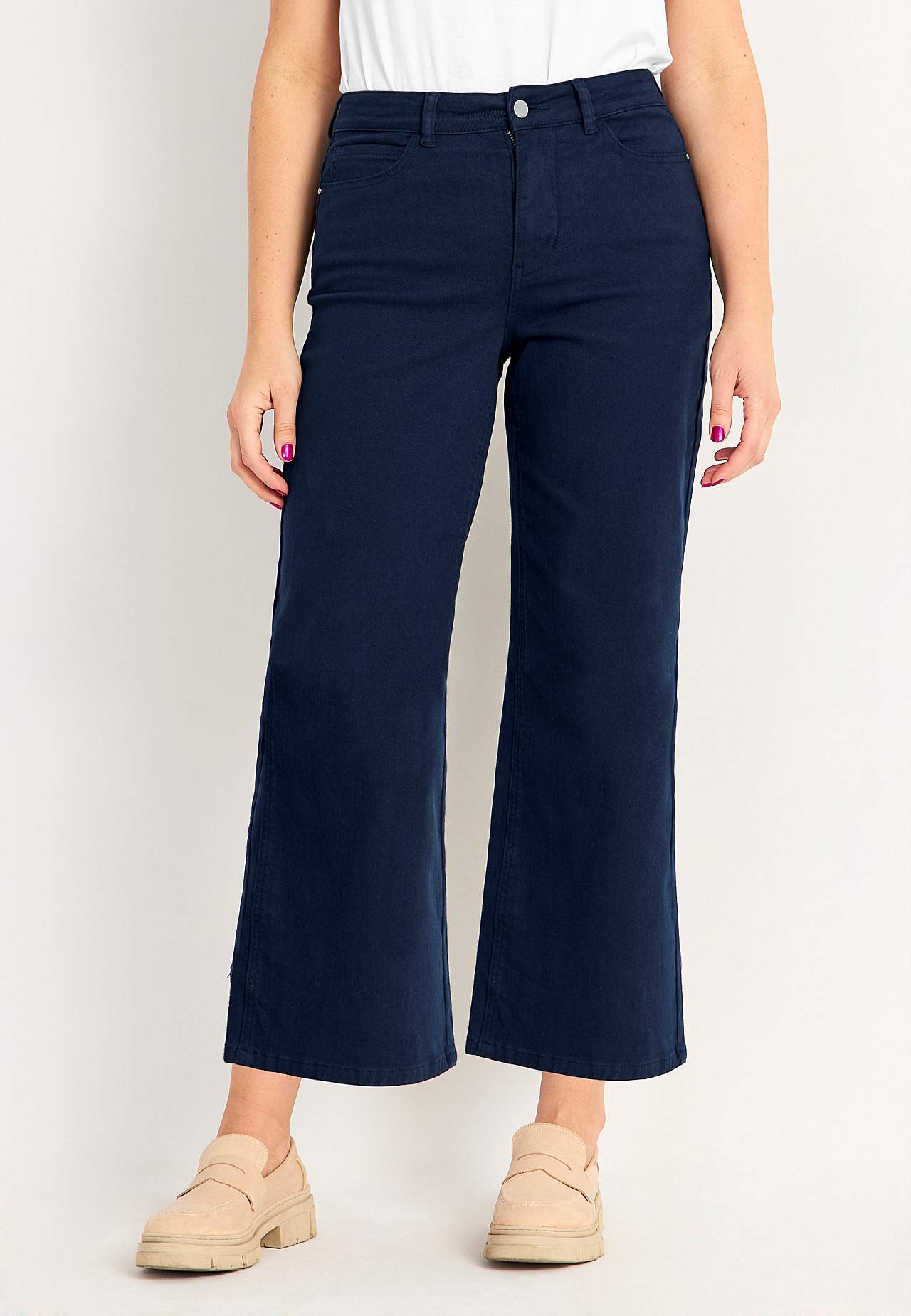Elastiske ankeljeans