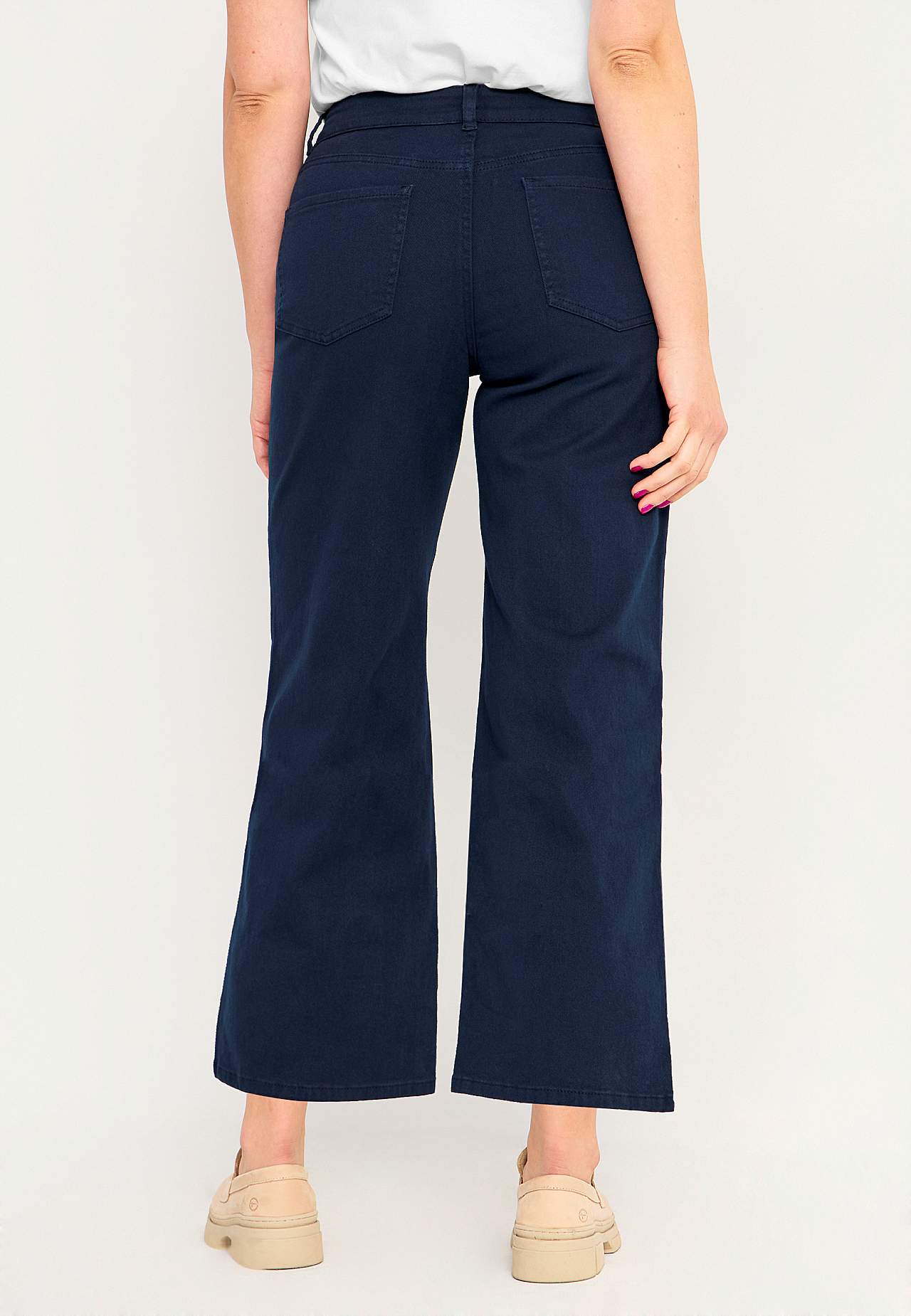 Elastiske ankeljeans